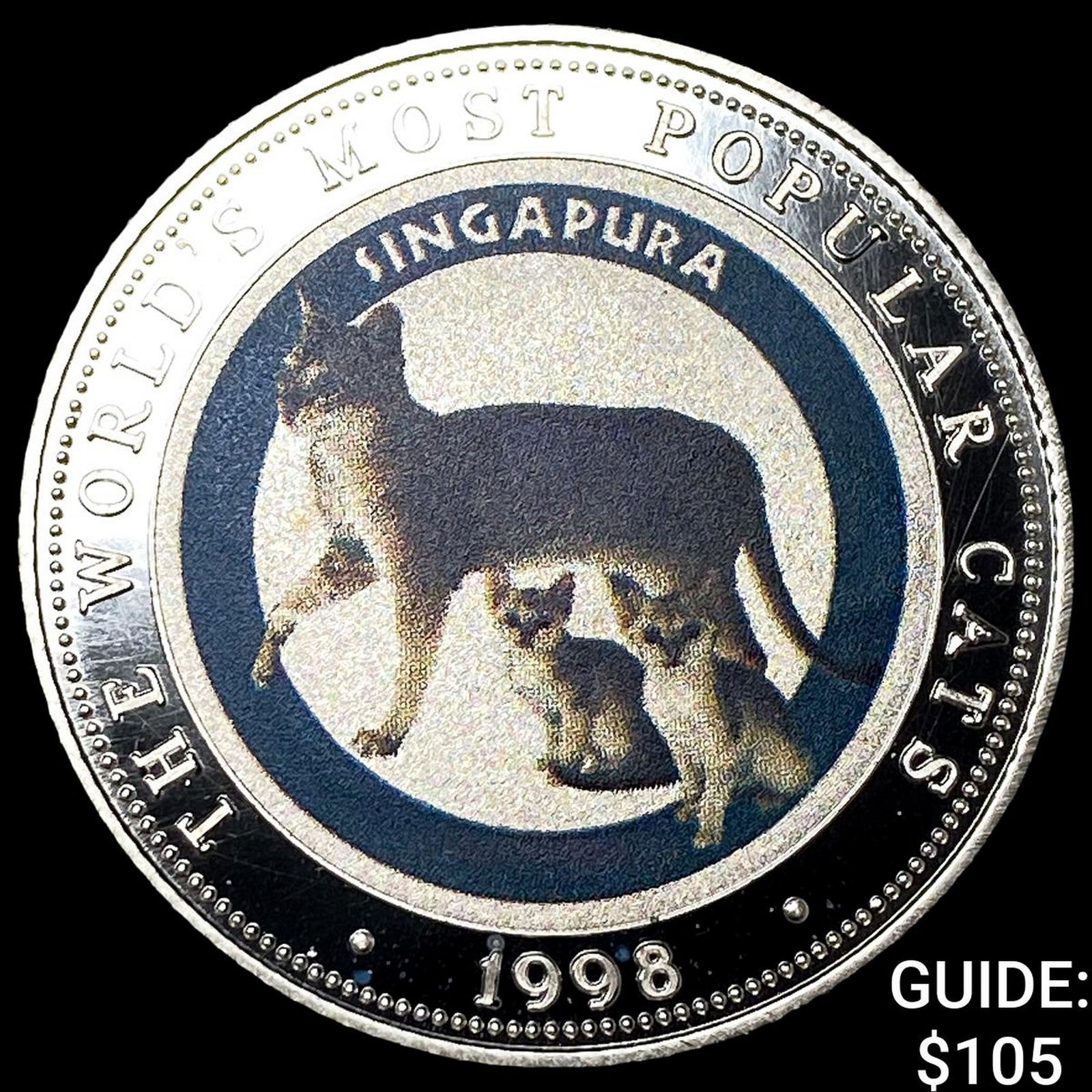 1998 Somalia .6945oz Silver 250 Shillings UNCIRCULATED: 1998 Somalia .6945oz Silver 250 Shillings UNCIRCULATED