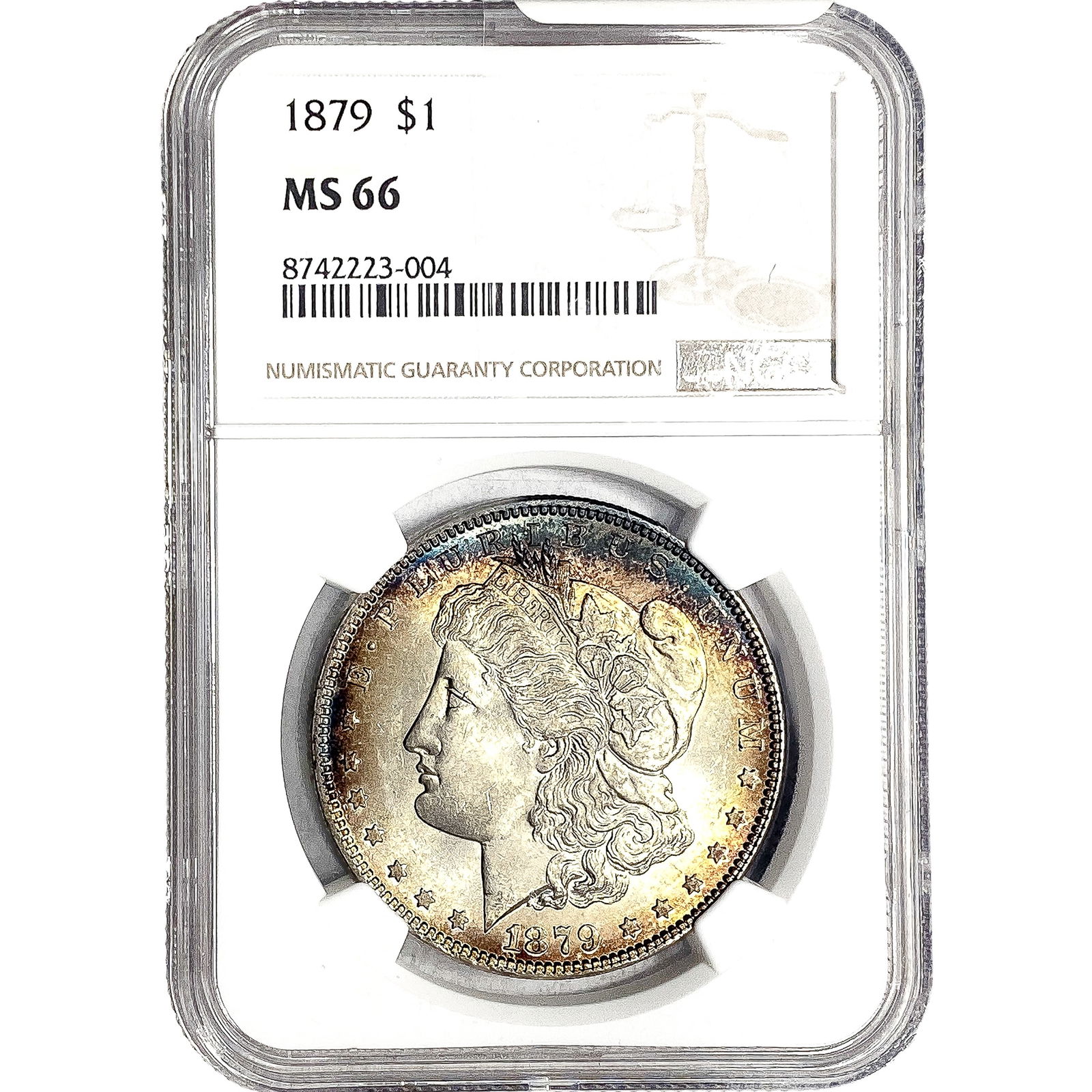 1879 Morgan Silver Dollar NGC MS66 (1 of 2)