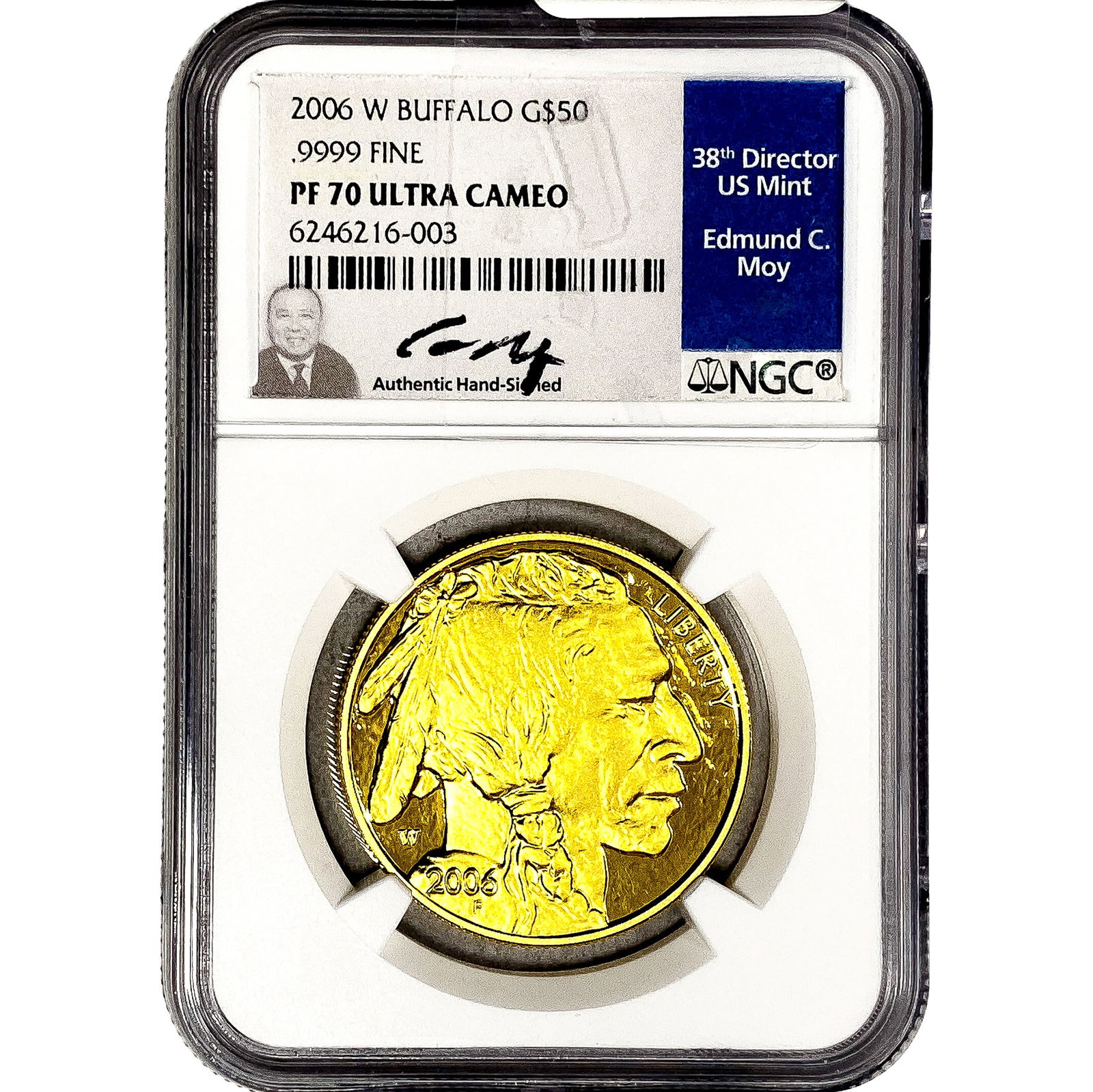 2006-W 1oz Gold $50 Buffalo NGC PF70 UC: 2006-W 1oz Gold $50 Buffalo NGC PF70 UC