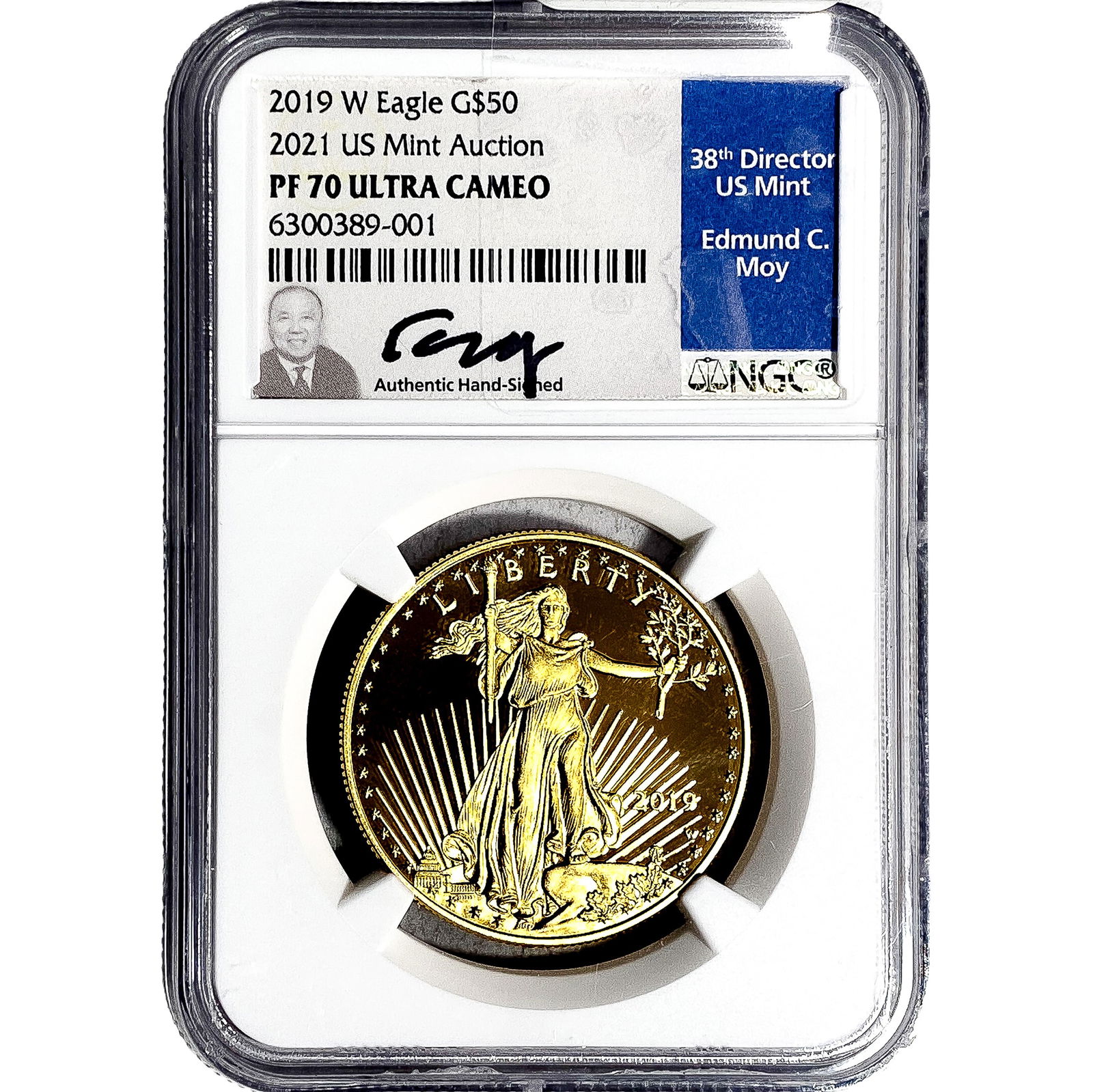 2019-W 1oz Gold $50 Eagle NGC PF70 UC (1 of 2)