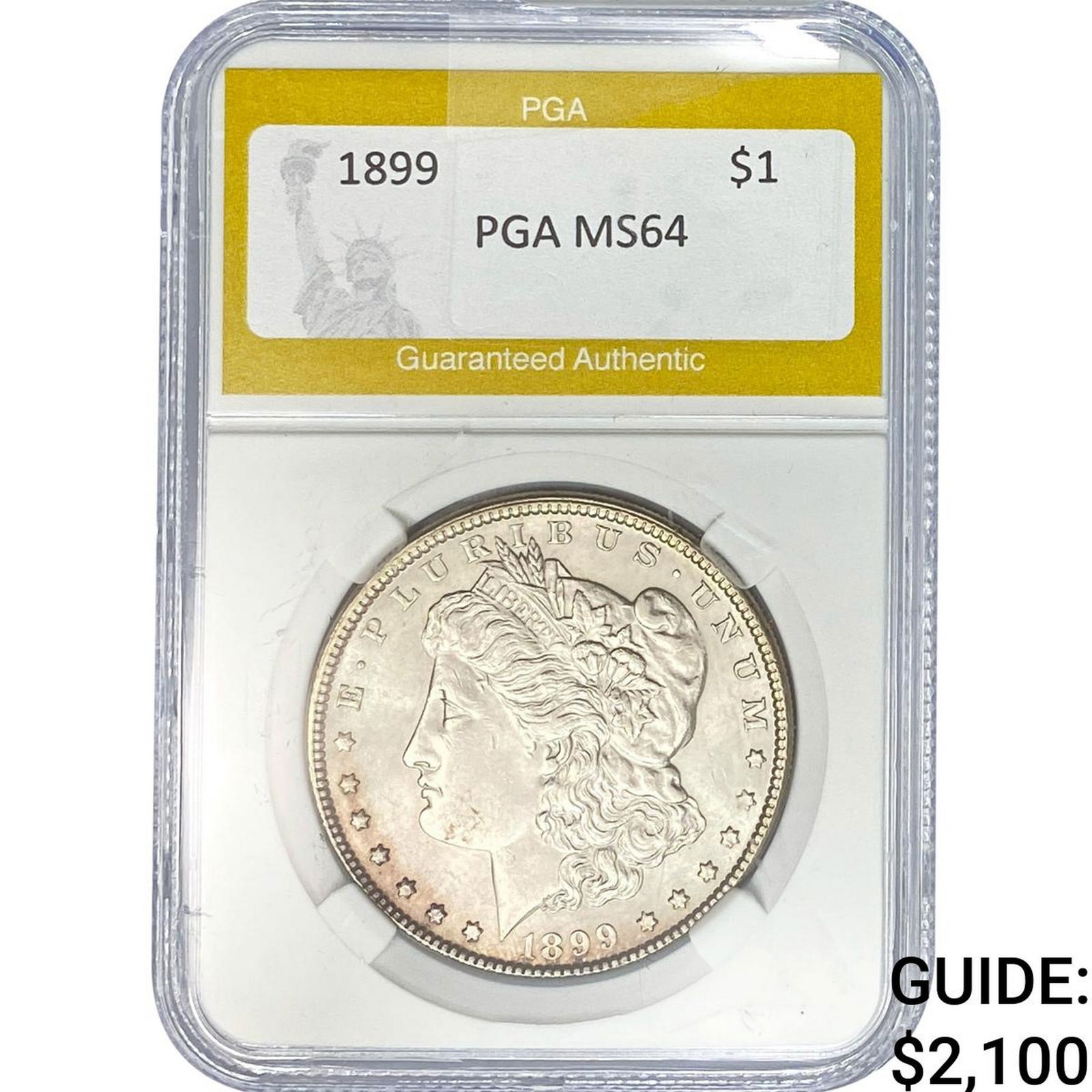 1899 Morgan Silver Dollar PGA MS64 (1 of 2)