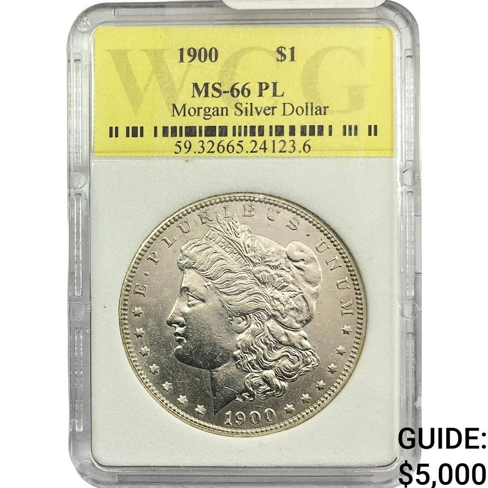 1900 Morgan Silver Dollar WCG MS66 PL (1 of 2)