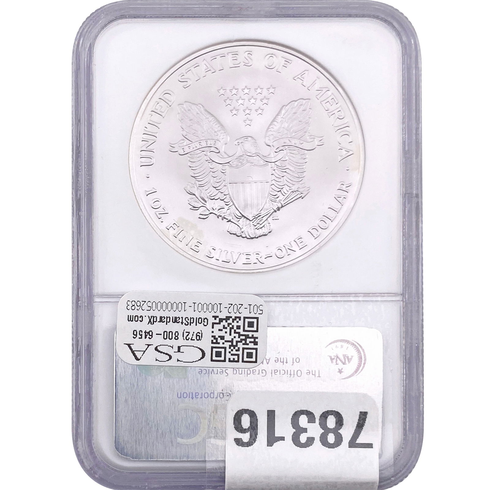 2006 Silver Eagle NGC GEM UNC First Strikes - 2