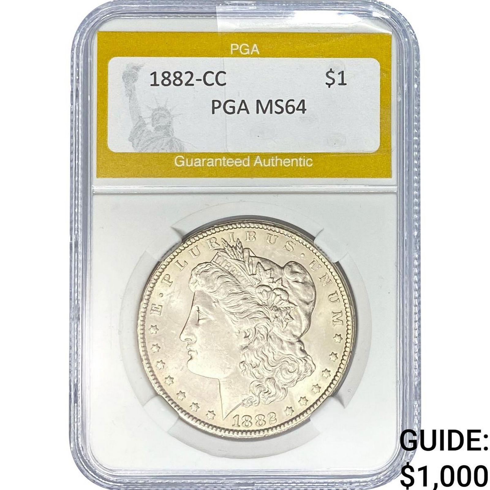1882-CC Morgan Silver Dollar PGA MS64 (1 of 2)