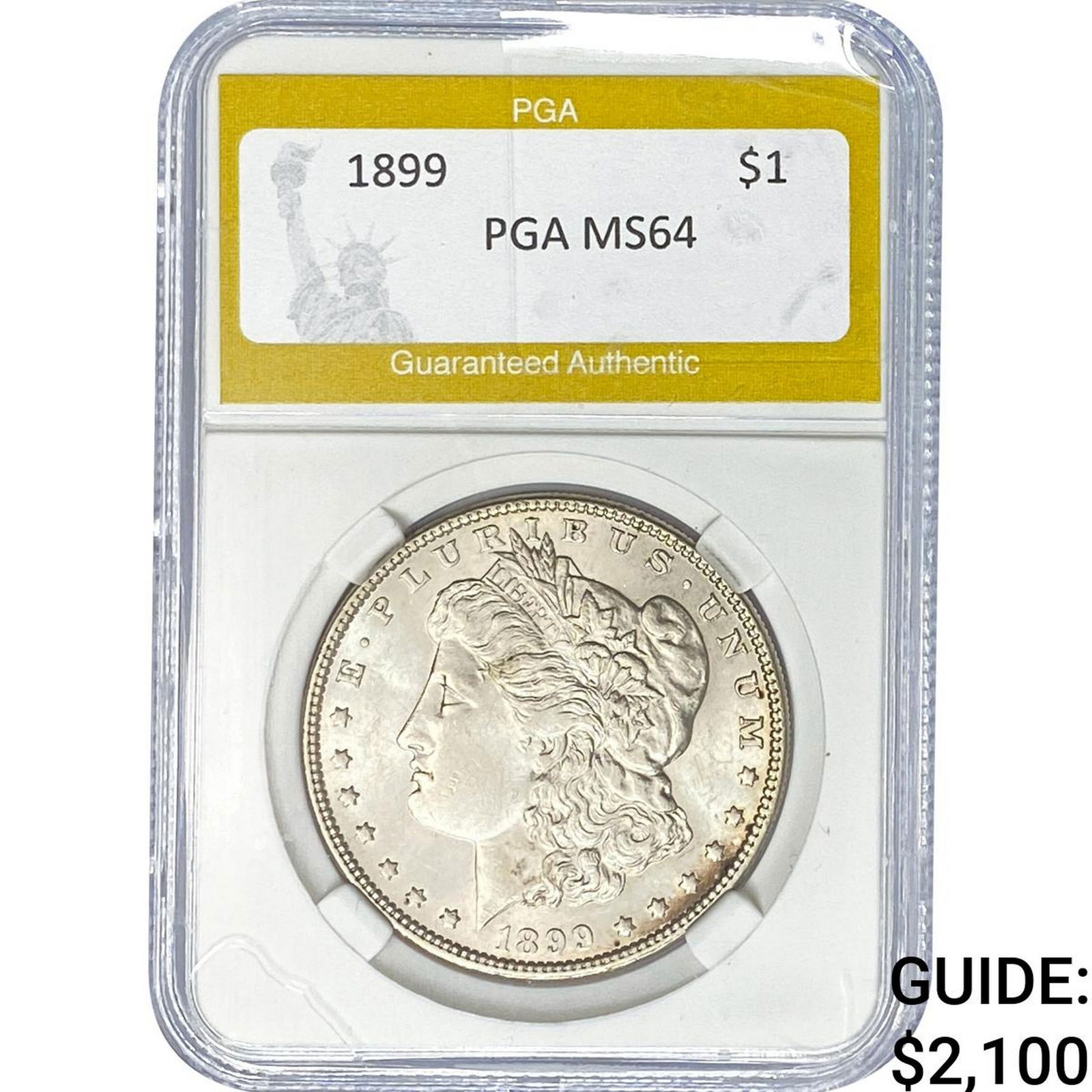 1899 Morgan Silver Dollar PGA MS64 (1 of 2)
