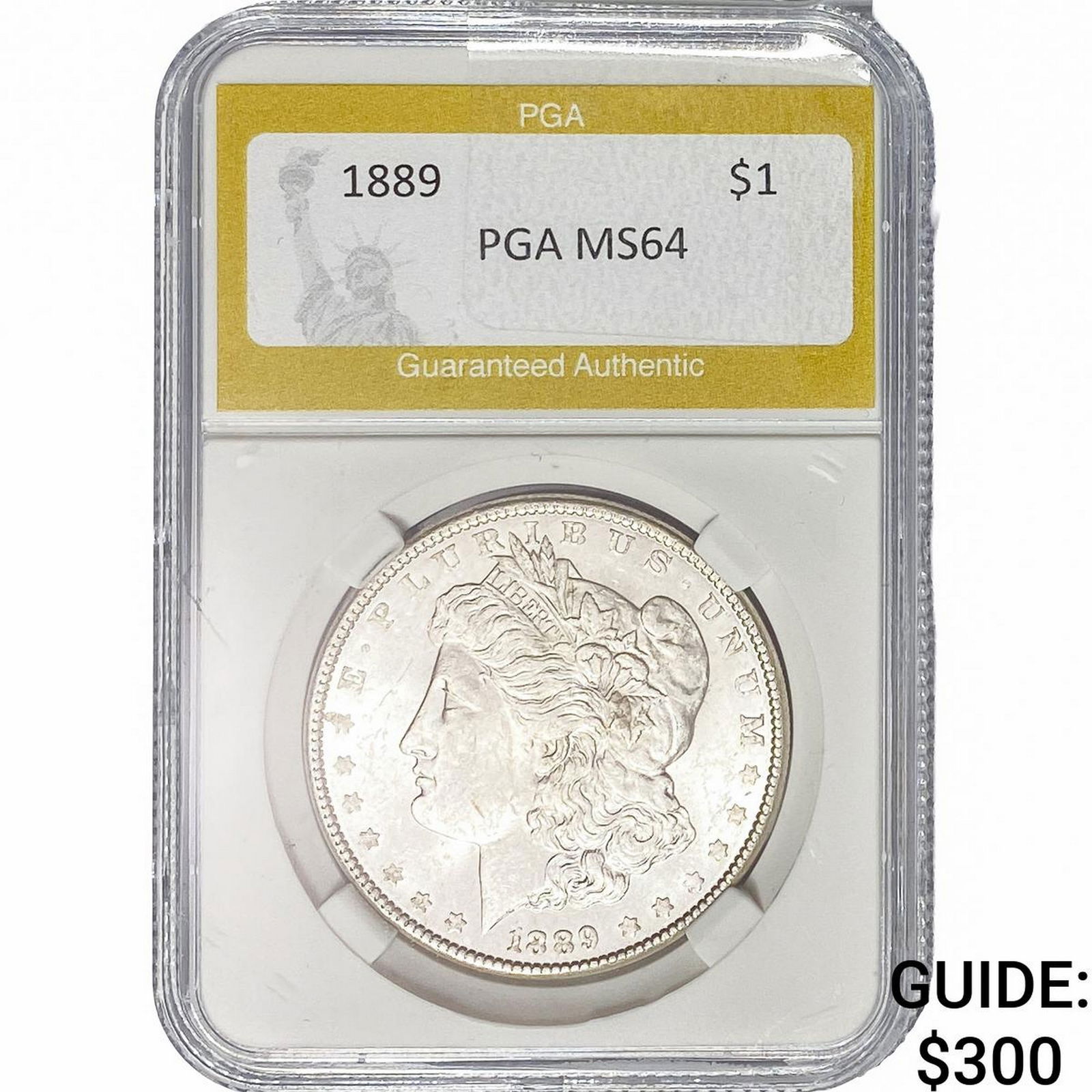 1889 Morgan Silver Dollar PGA MS64 (1 of 2)