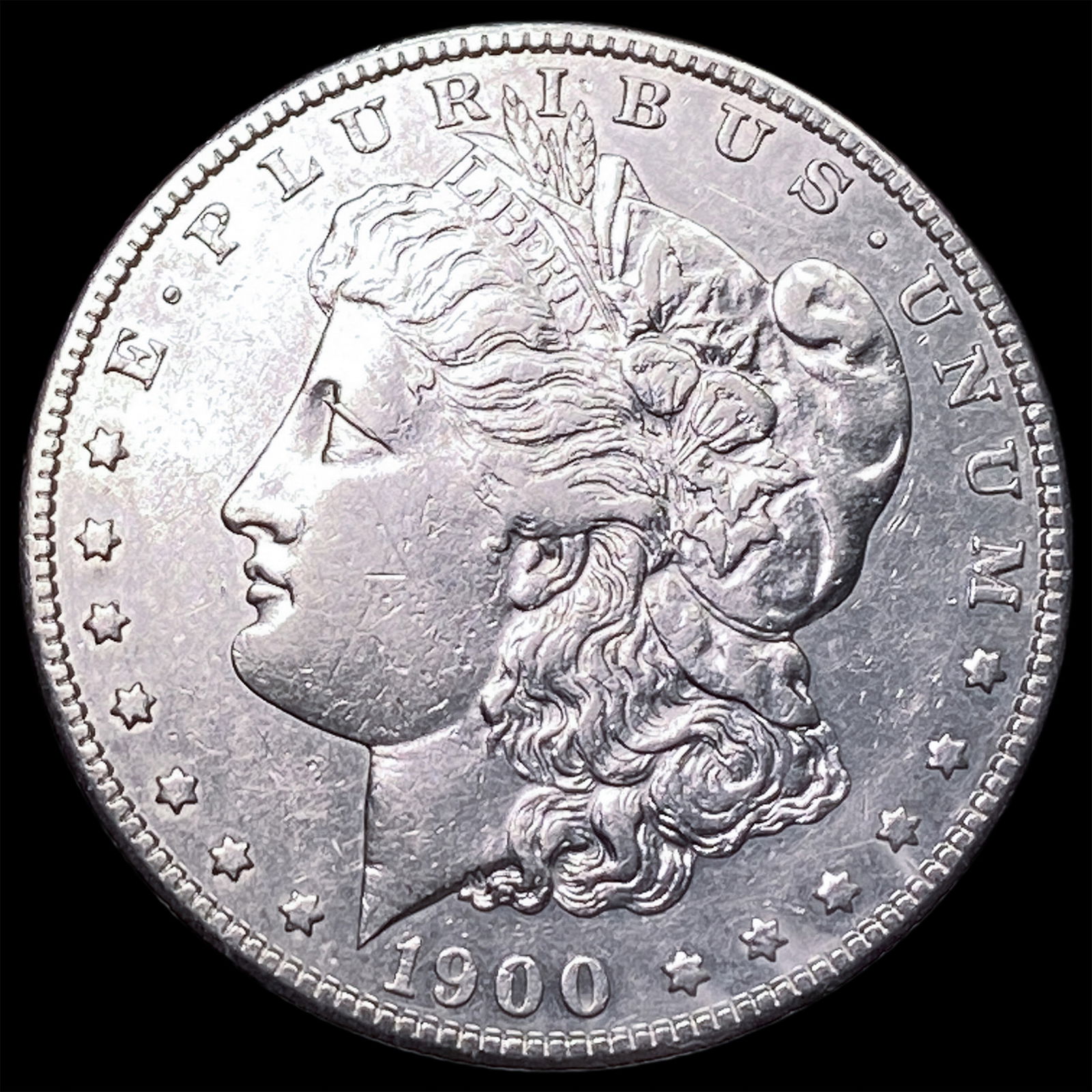 1900-S Silver Morgan Dollar CLOSELY UNCIRCULATED: 1900-S Silver Morgan Dollar CLOSELY UNCIRCULATED