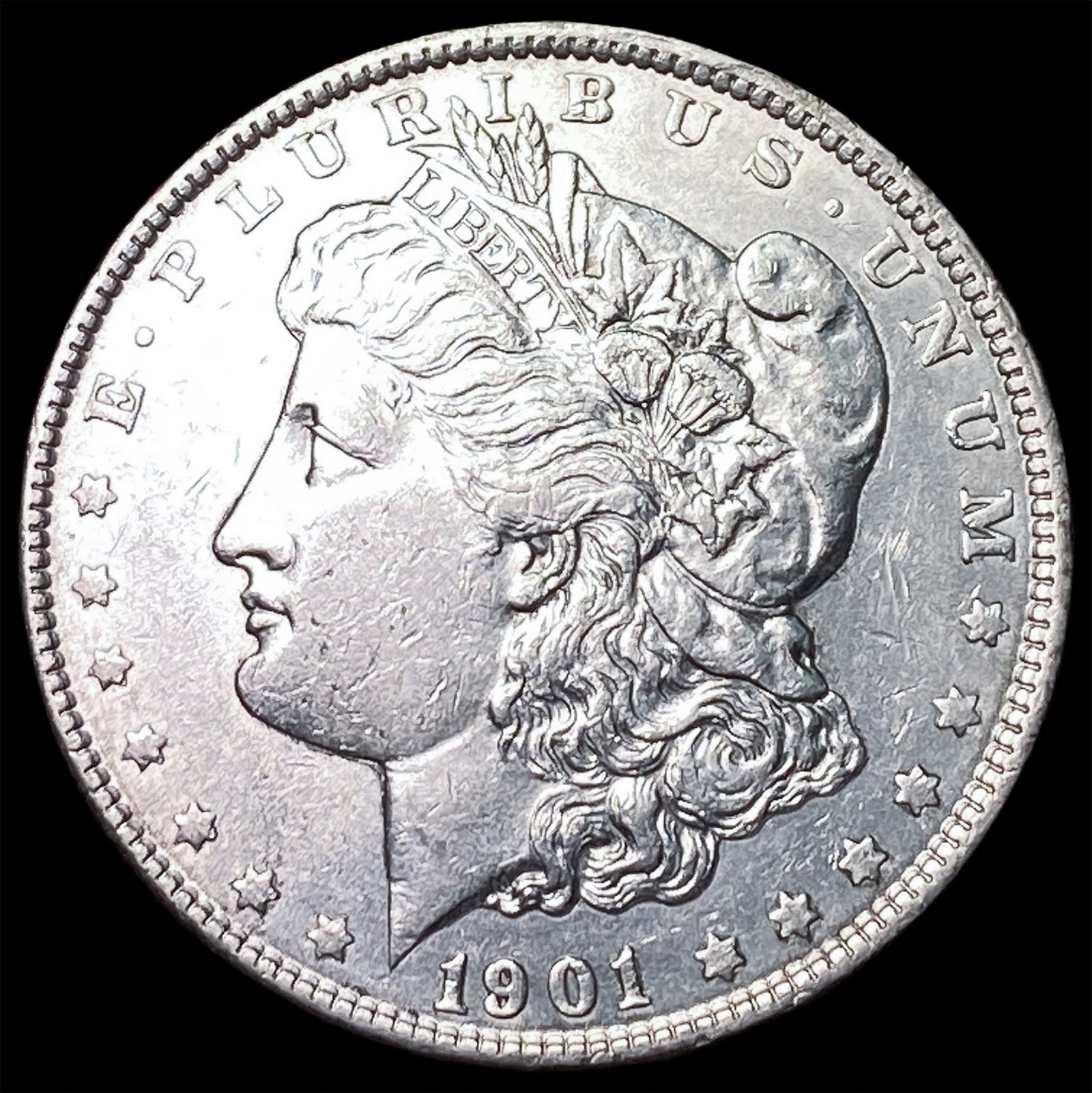 1901 Morgan Silver Dollar CLOSELY UNCIRCULATED (1 of 2)