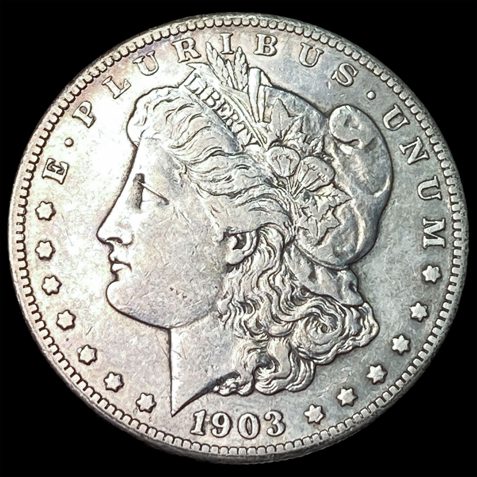 1903-S Silver Morgan Dollar NEARLY UNCIRCULATED: 1903-S Silver Morgan Dollar NEARLY UNCIRCULATED