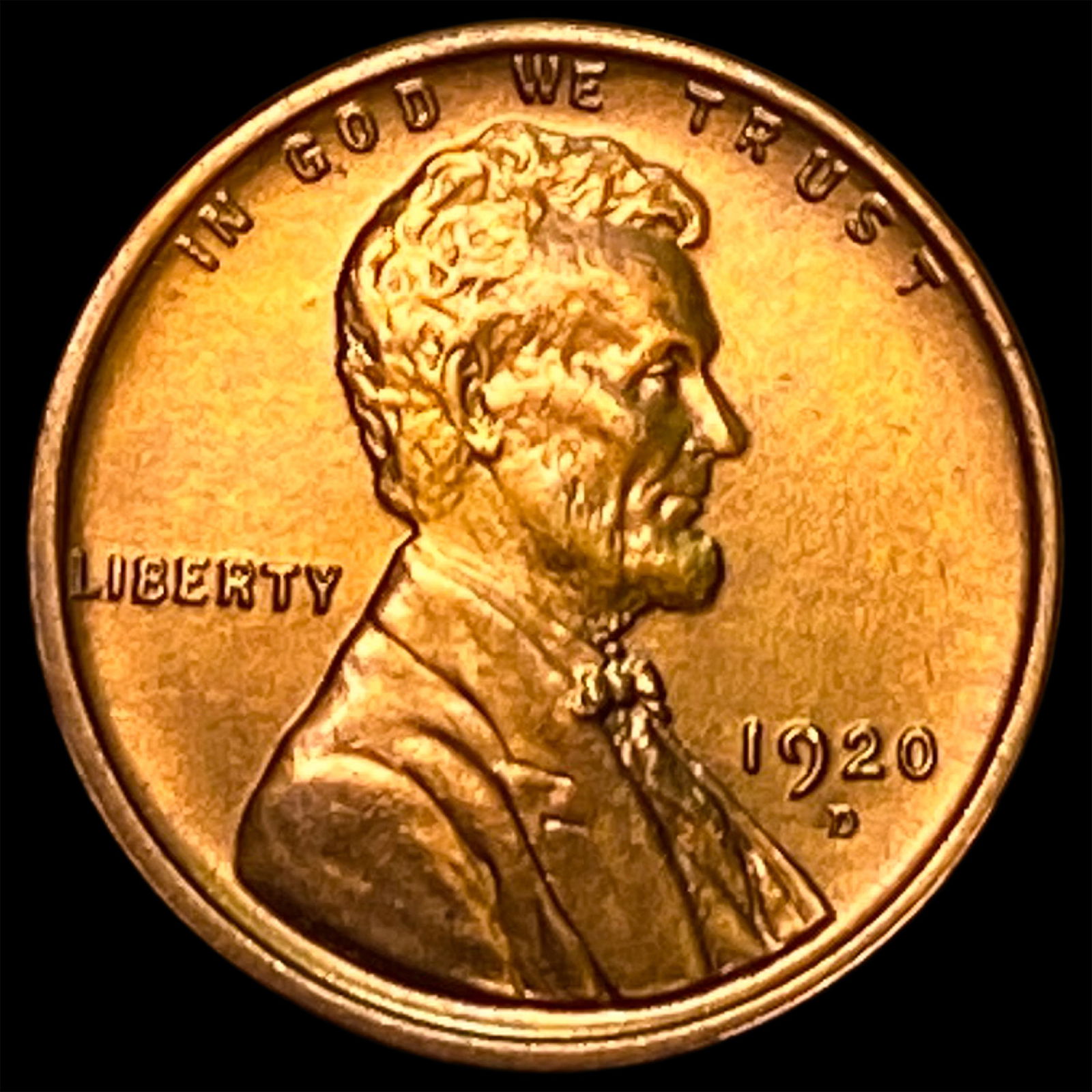 1920-D Lincoln Wheat Cent UNCIRCULATED (1 of 2)