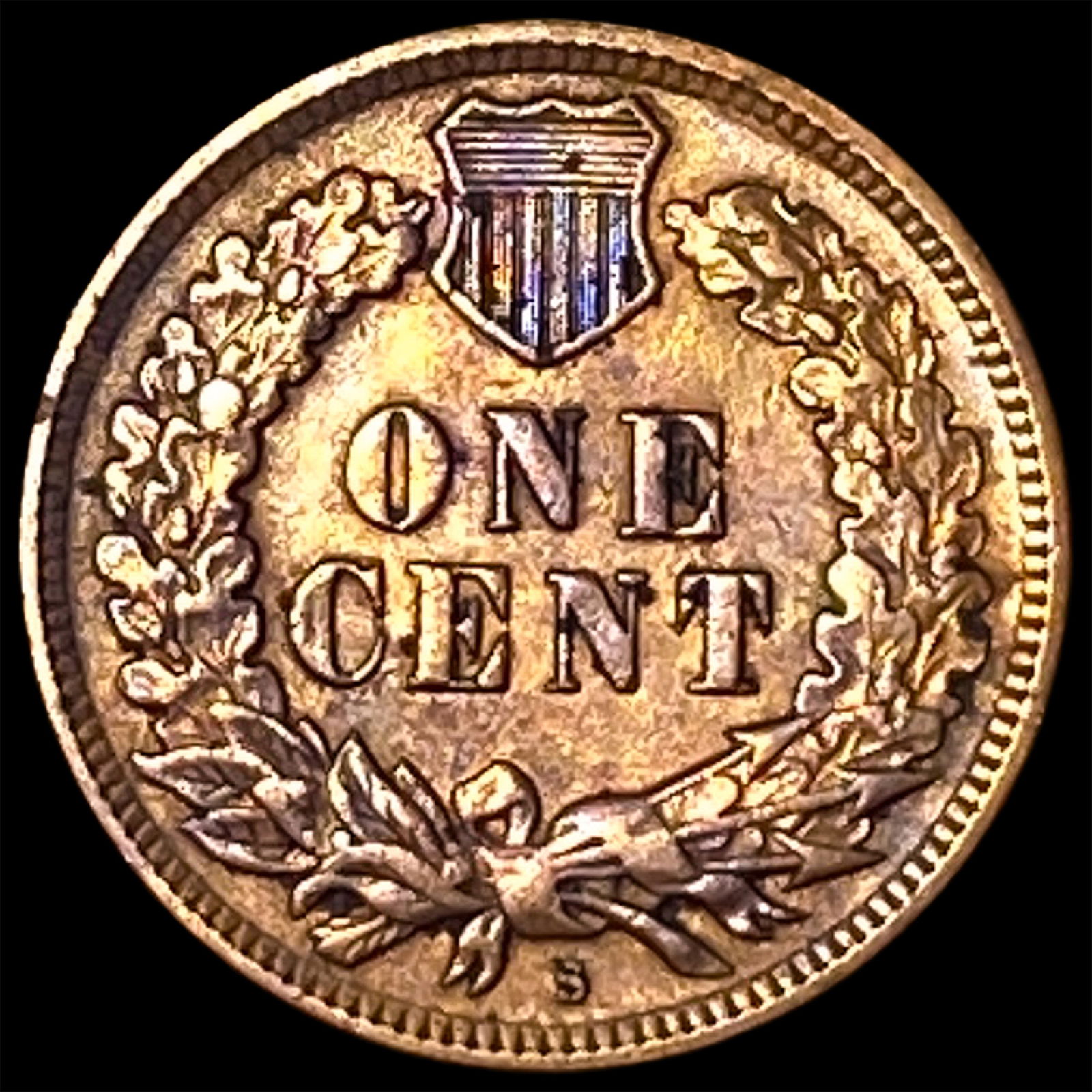 1908-S Indian Head Cent CLOSELY UNCIRCULATED - 2