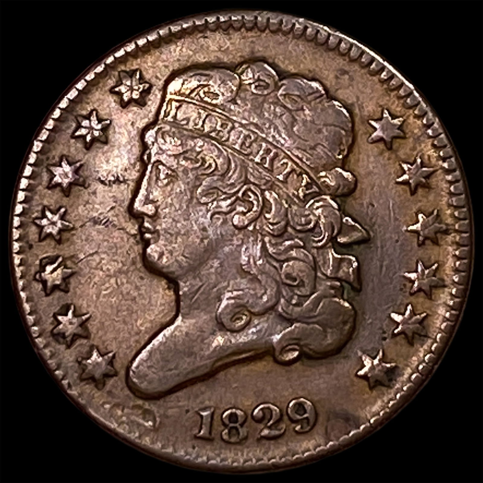 1829 Classic Head Half Cent HIGH GRADE (1 of 2)