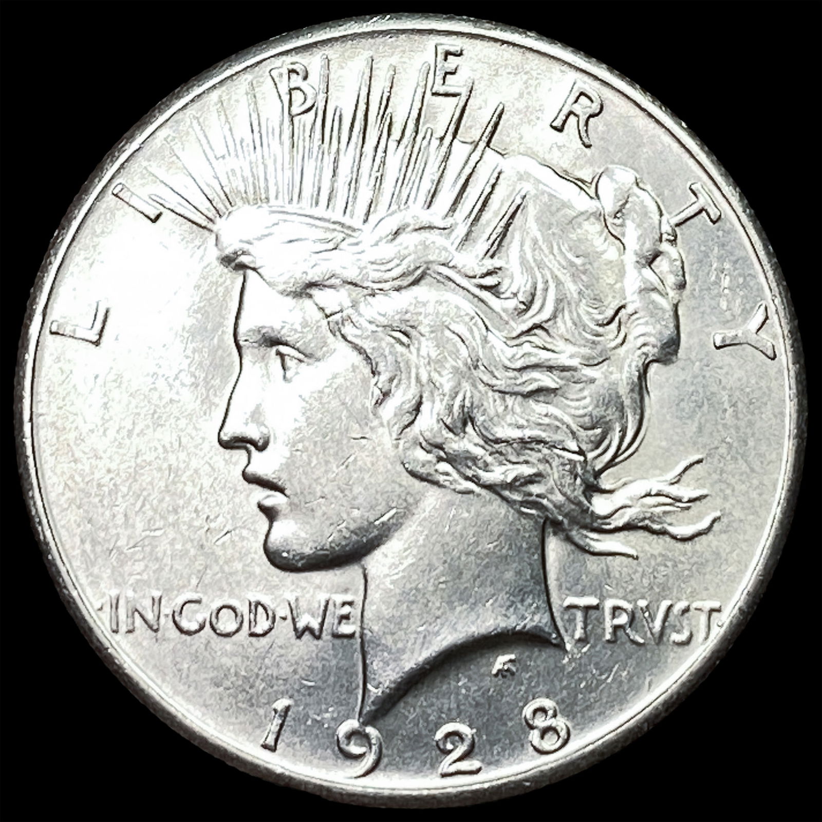 1928 Peace Silver Dollar CLOSELY UNCIRCULATED (1 of 2)