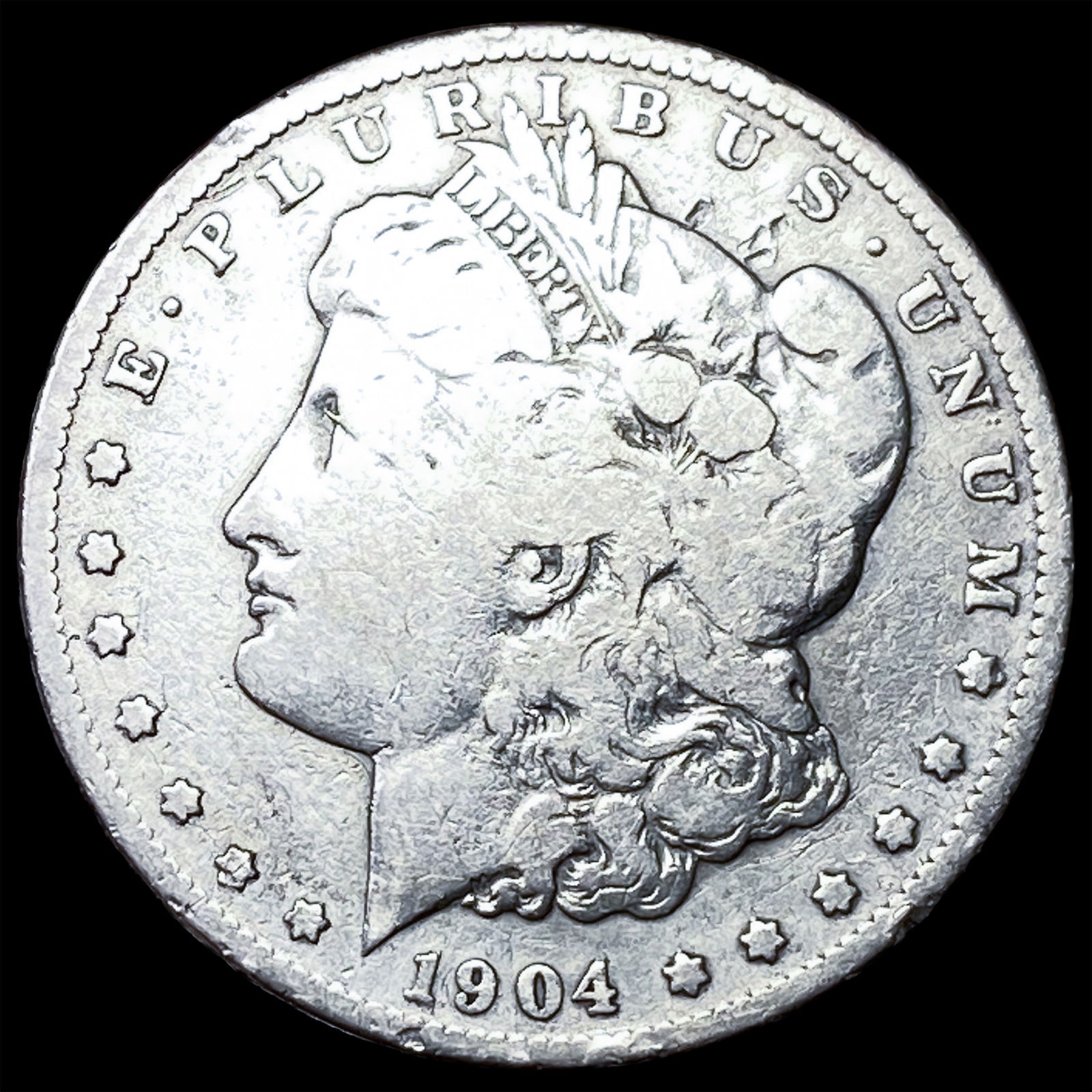 1904-S Silver Morgan Dollar HIGH GRADE: 1904-S Silver Morgan Dollar HIGH GRADE