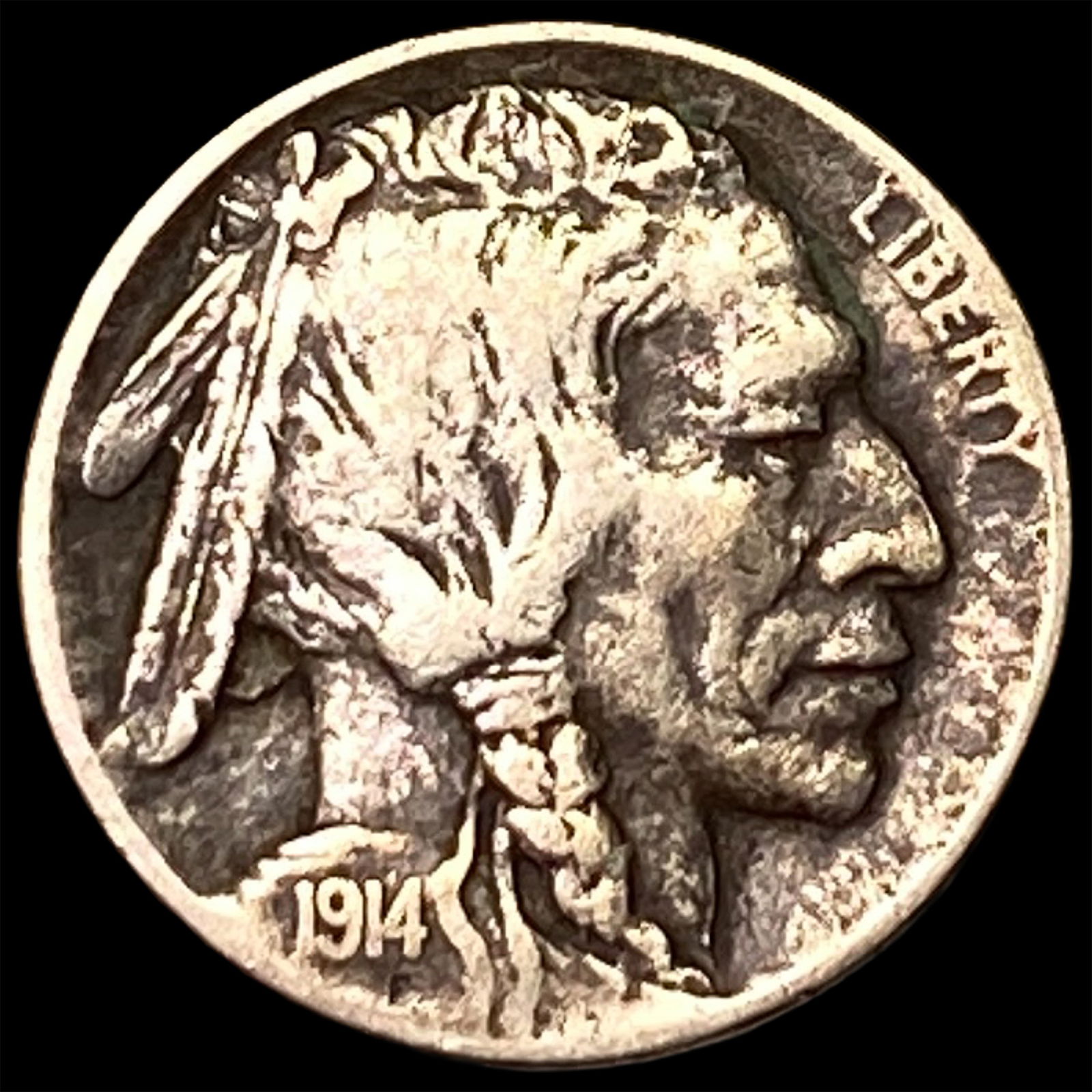1914-D Buffalo Nickel HIGH GRADE (1 of 2)