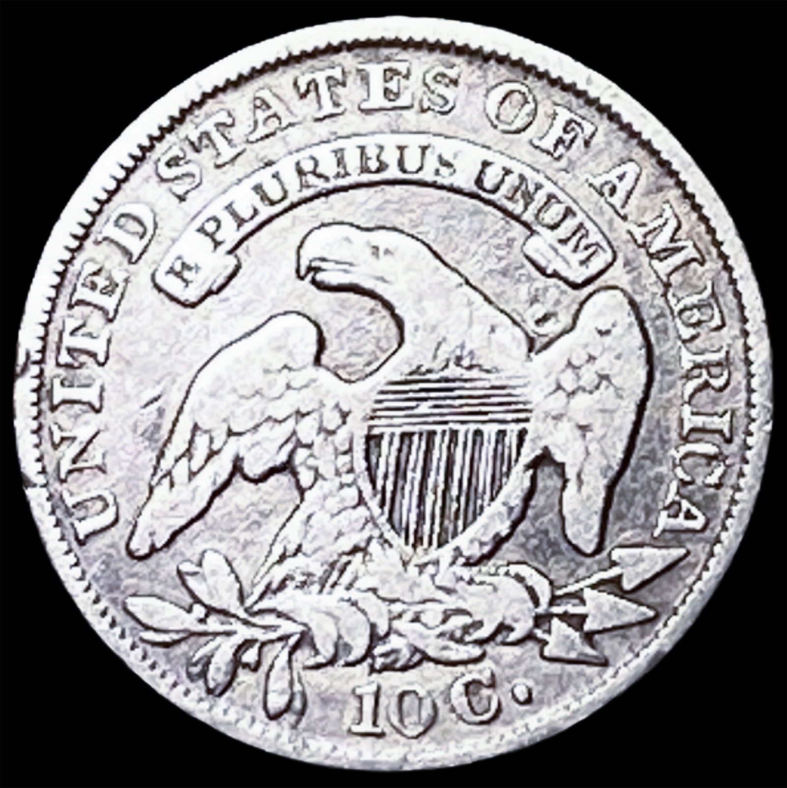 1835 Capped Bust Dime HIGH GRADE - 2