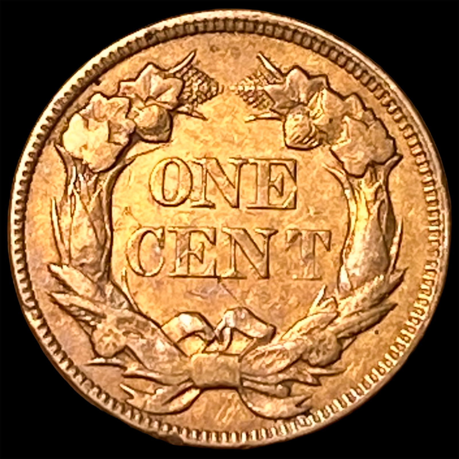 1857 Flying Eagle Cent CLOSELY UNCIRCULATED - 2