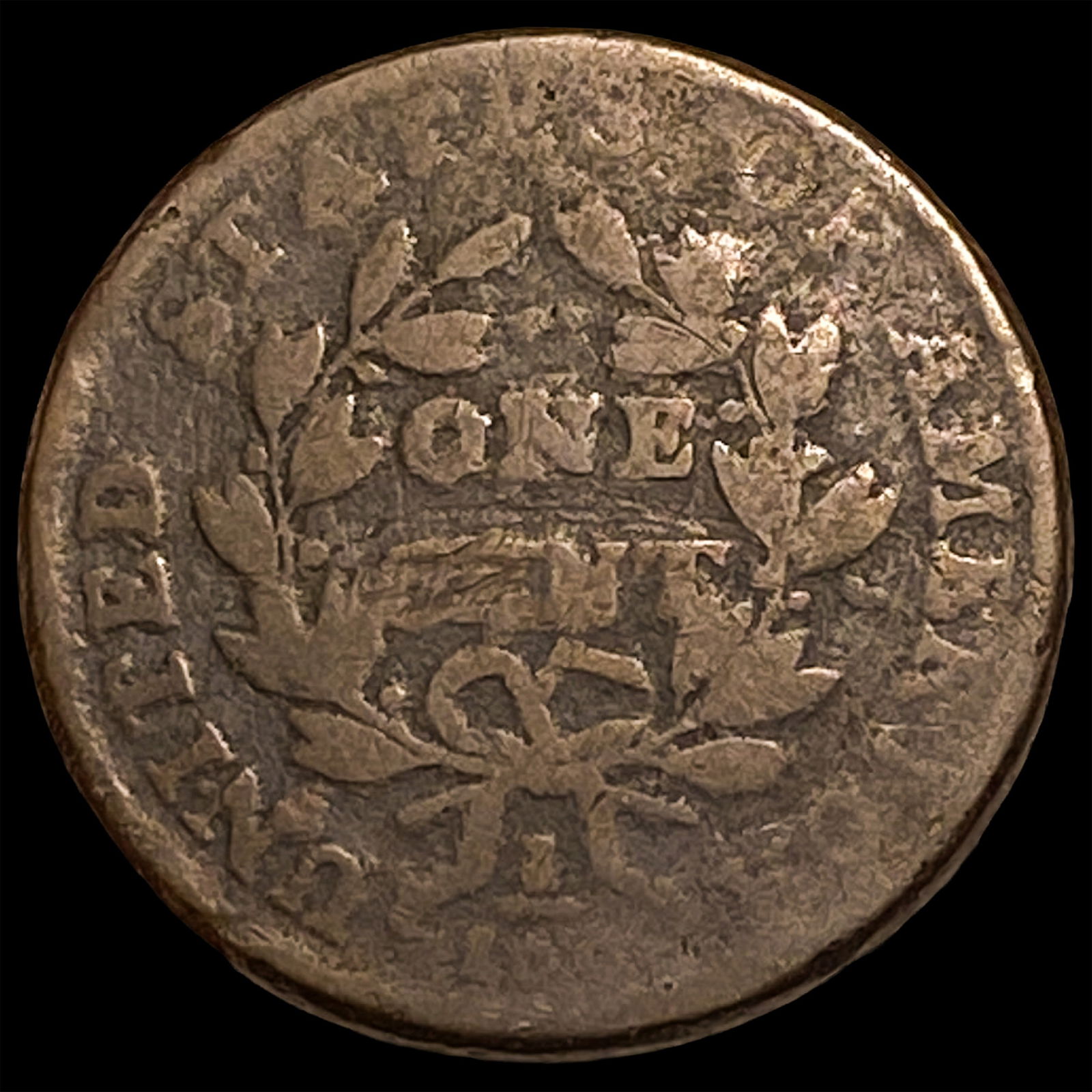 1798 Draped Bust Large Cent NICELY CIRCULATED - 2