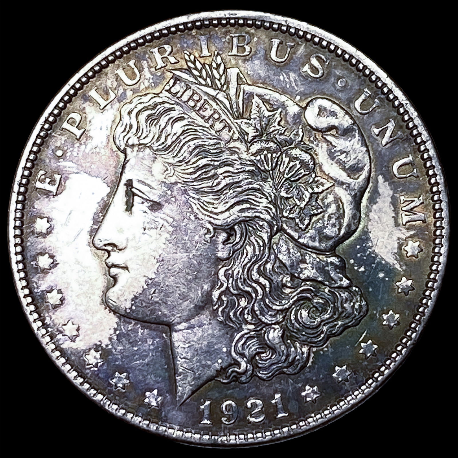 1921-S Silver Morgan Dollar CLOSELY UNCIRCULATED (1 of 2)