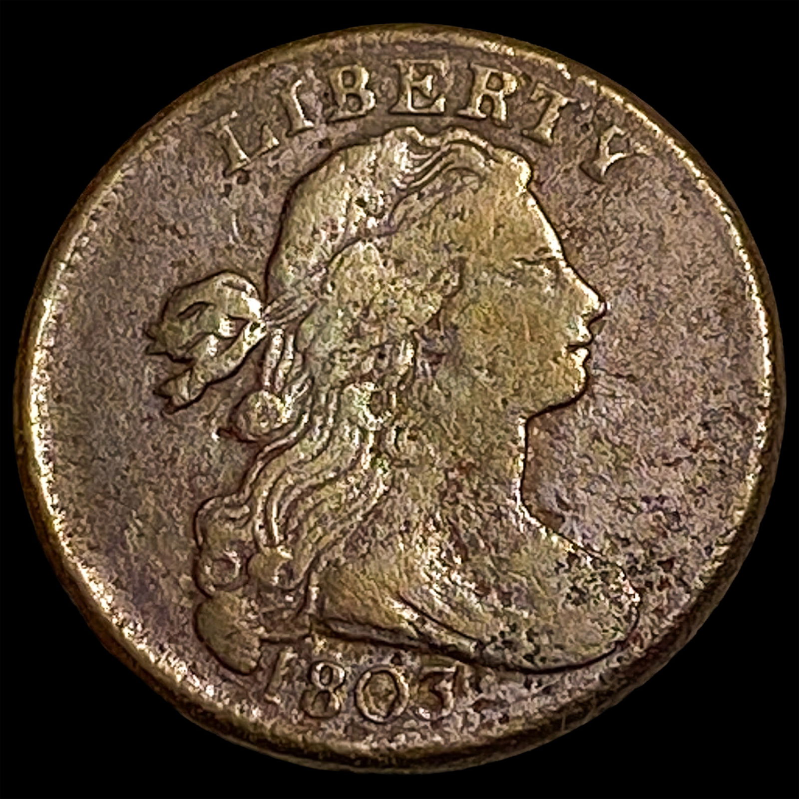 1803 Draped Bust Large Cent CLOSELY UNCIRCULATED (1 of 2)