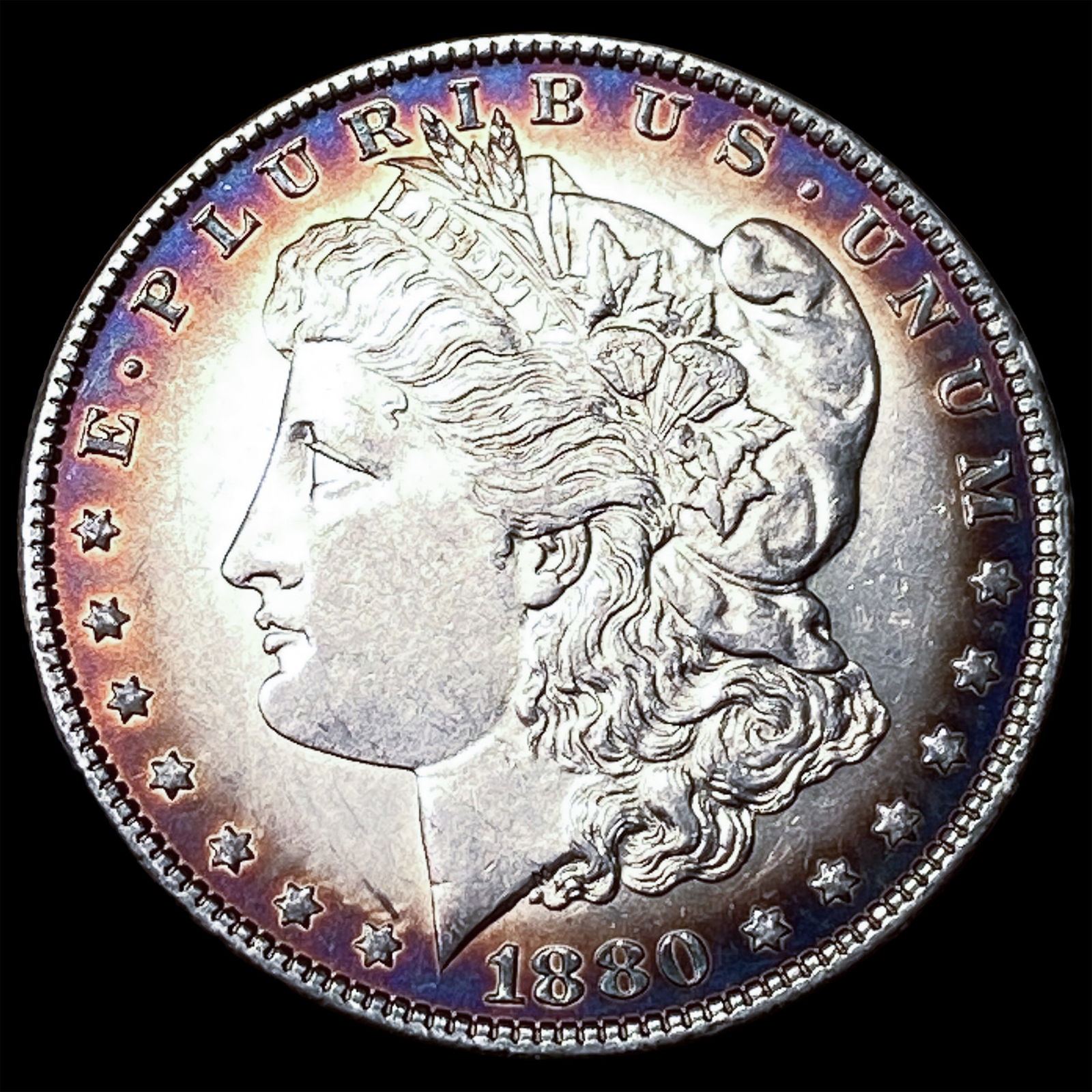 1880-S Silver Morgan Dollar UNCIRCULATED: 1880-S Silver Morgan Dollar UNCIRCULATED