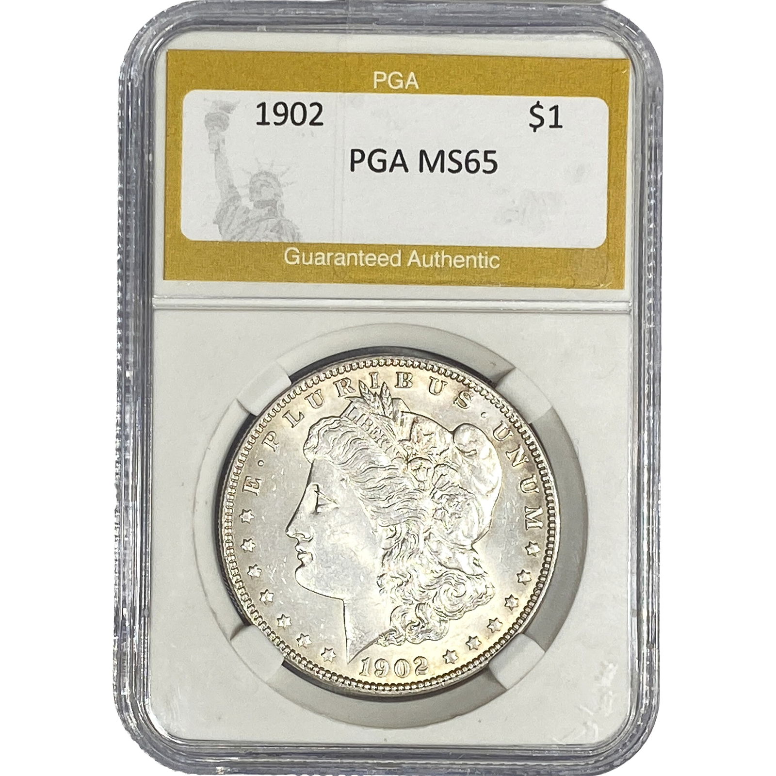 1902 Morgan Silver Dollar PGA MS65 (1 of 2)