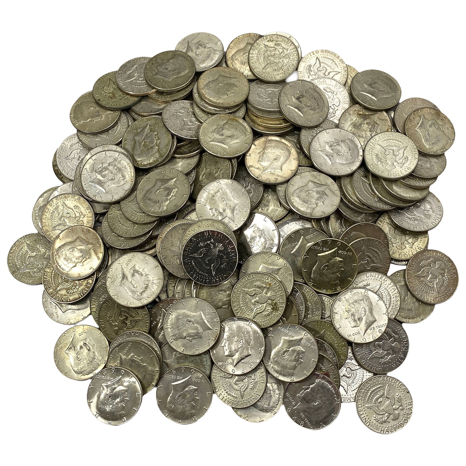 [199] Mixed Dates Bag of Type 2 Kennedy 50C: [199] Mixed Dates Bag of Type 2 Kennedy 50C