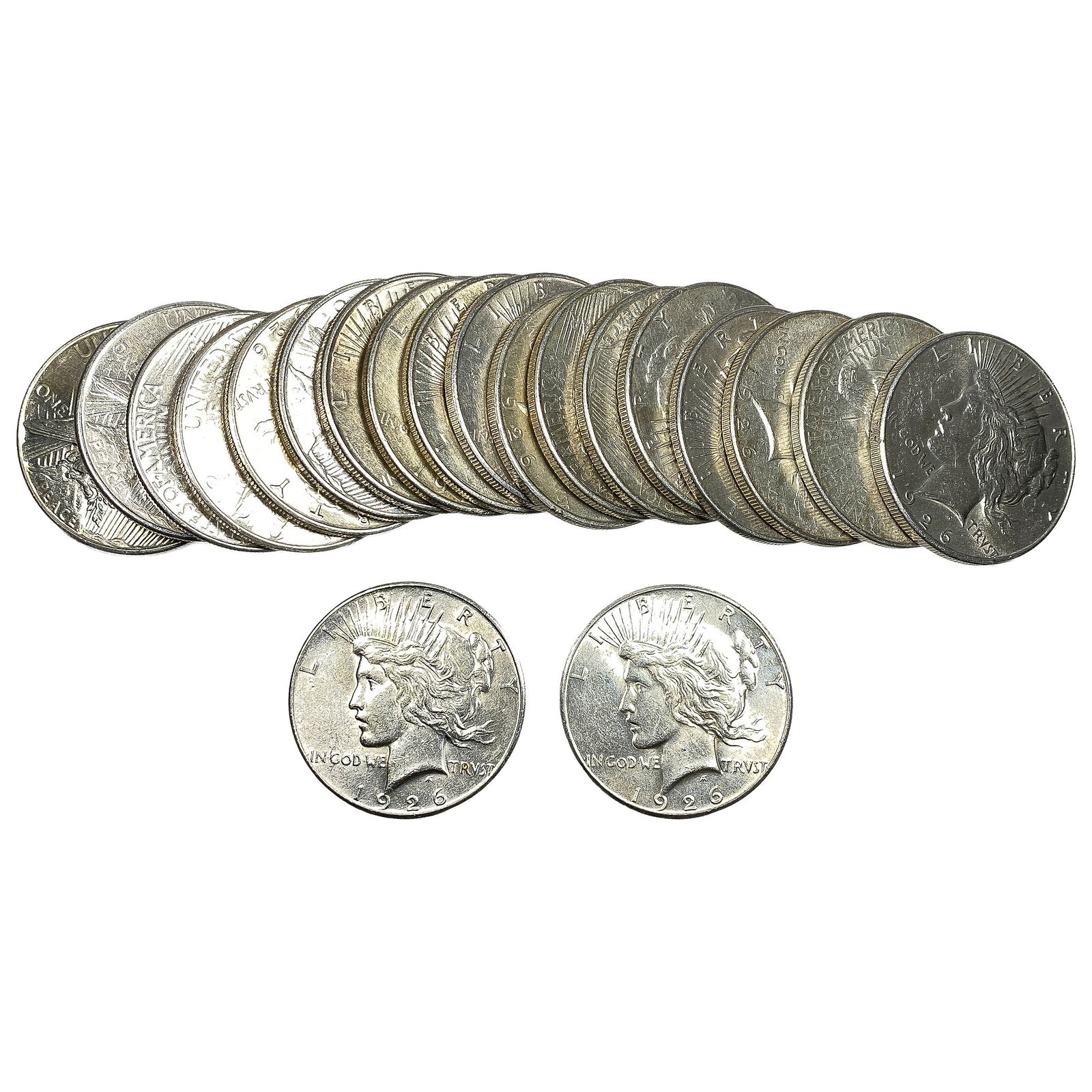 [20] - Silver Peace Dollars (1 of 2)
