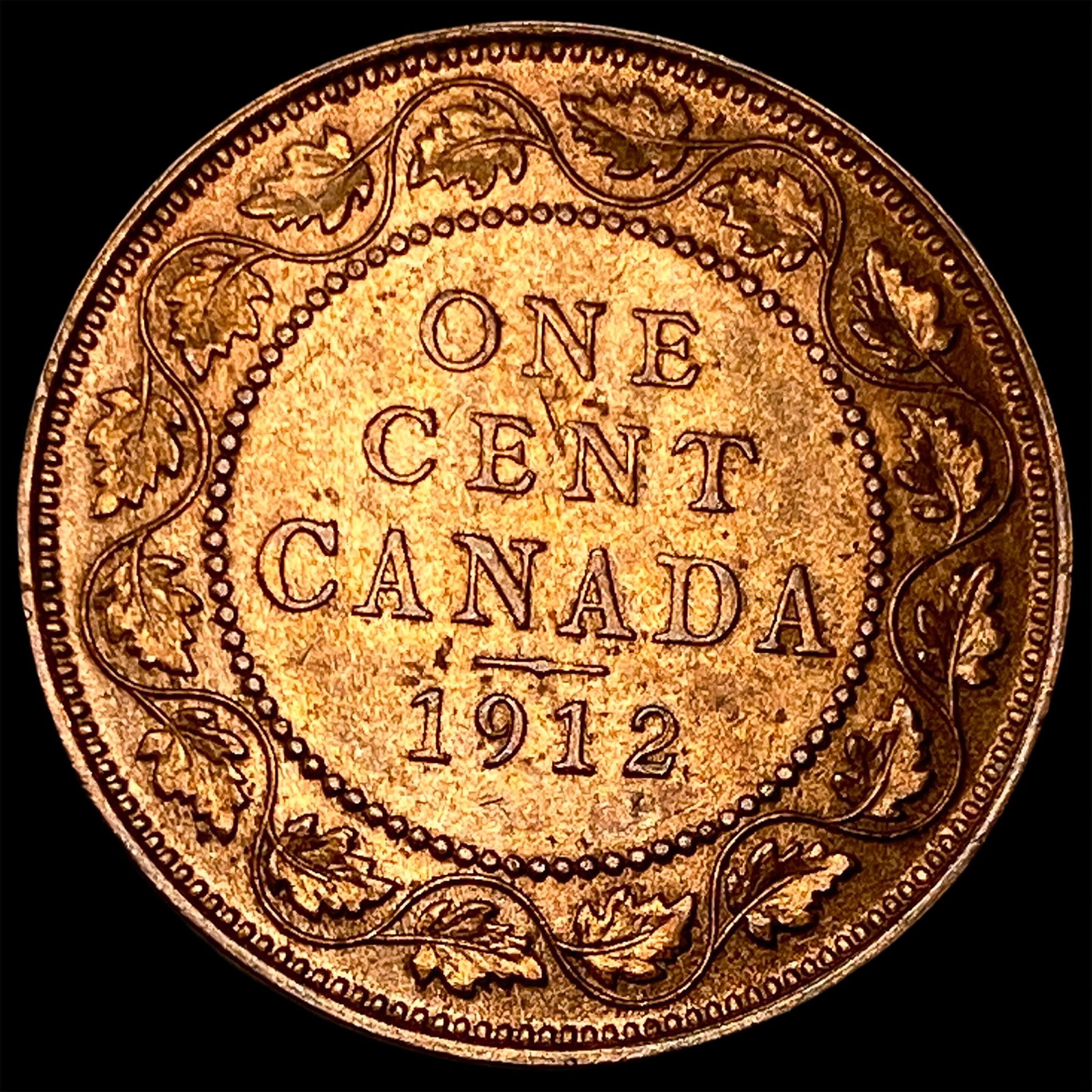 1912 Canada One Cent UNCIRCULATED - 2