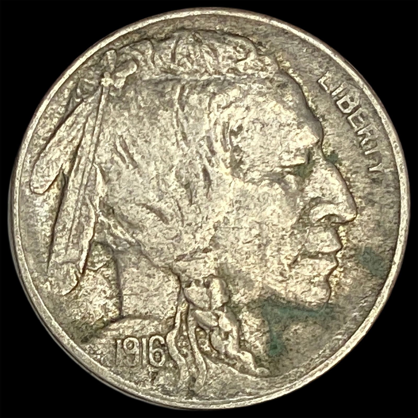 1916-S Buffalo Nickel HIGH GRADE (1 of 2)