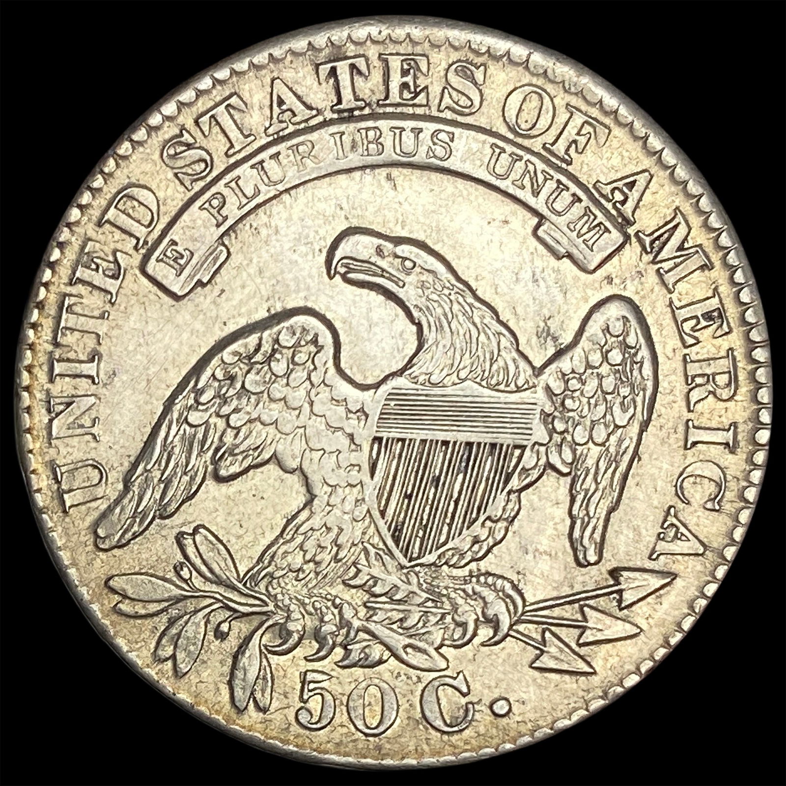 1834 Capped Bust Half Dollar CLOSELY UNCIRCULATED - 2