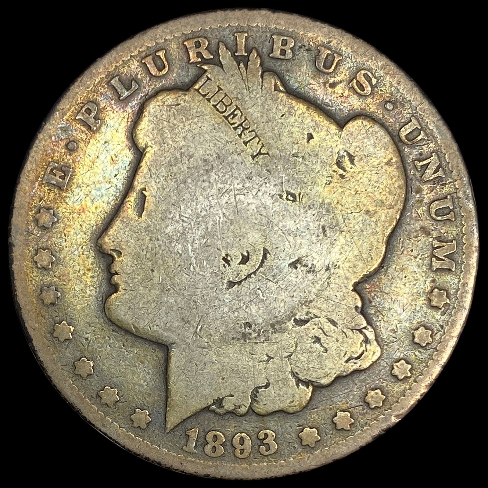 1893 Silver Morgan Dollar NICELY CIRCULATED: 1893 Silver Morgan Dollar NICELY CIRCULATED