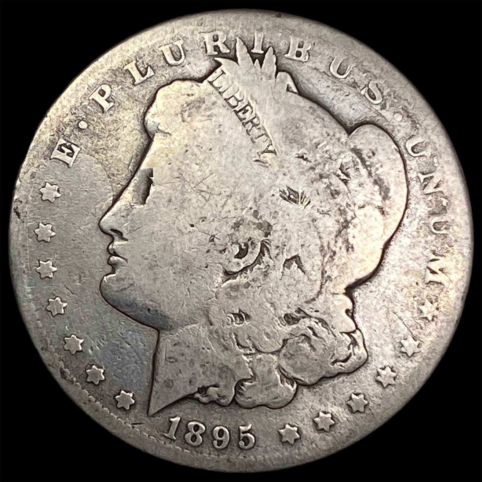 1895-S Silver Morgan Dollar HIGH GRADE: 1895-S Silver Morgan Dollar HIGH GRADE