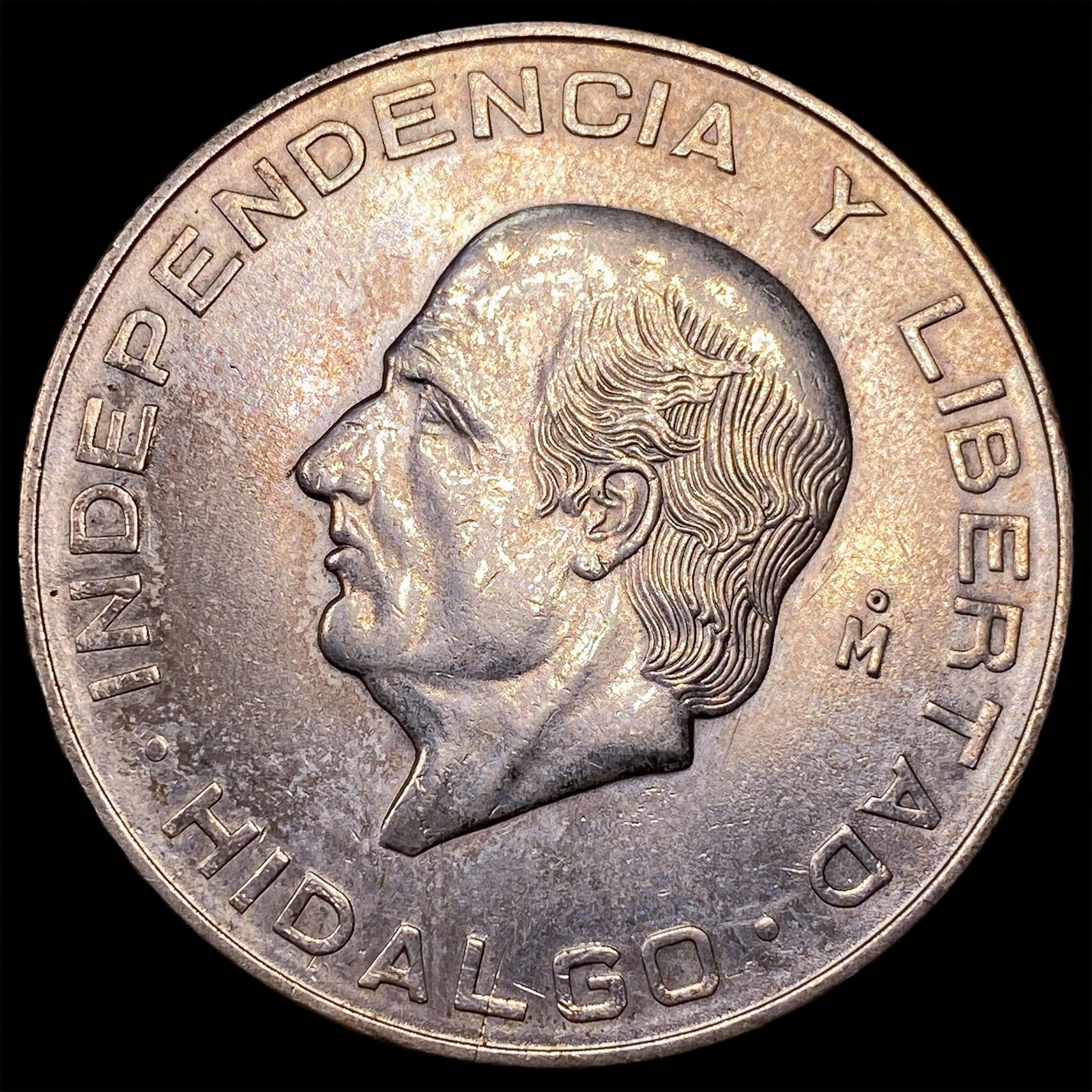 1956 Mexico Silver 10 Pesos CLOSELY UNCIRCULATED: 1956 Mexico Silver 10 Pesos CLOSELY UNCIRCULATED