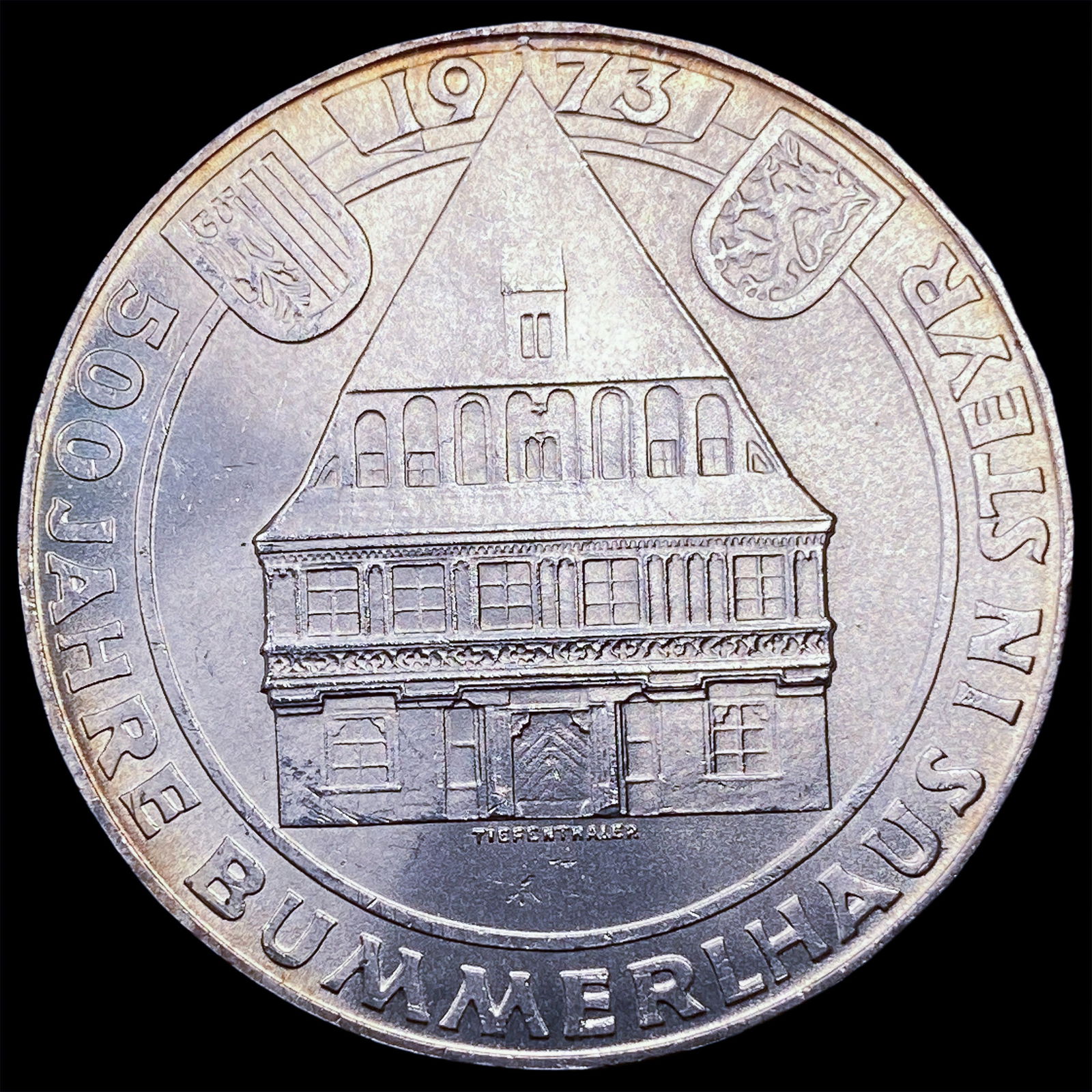 1973 Austria Silver 50 Schillings CLOSELY UNCIRCULATED (1 of 2)