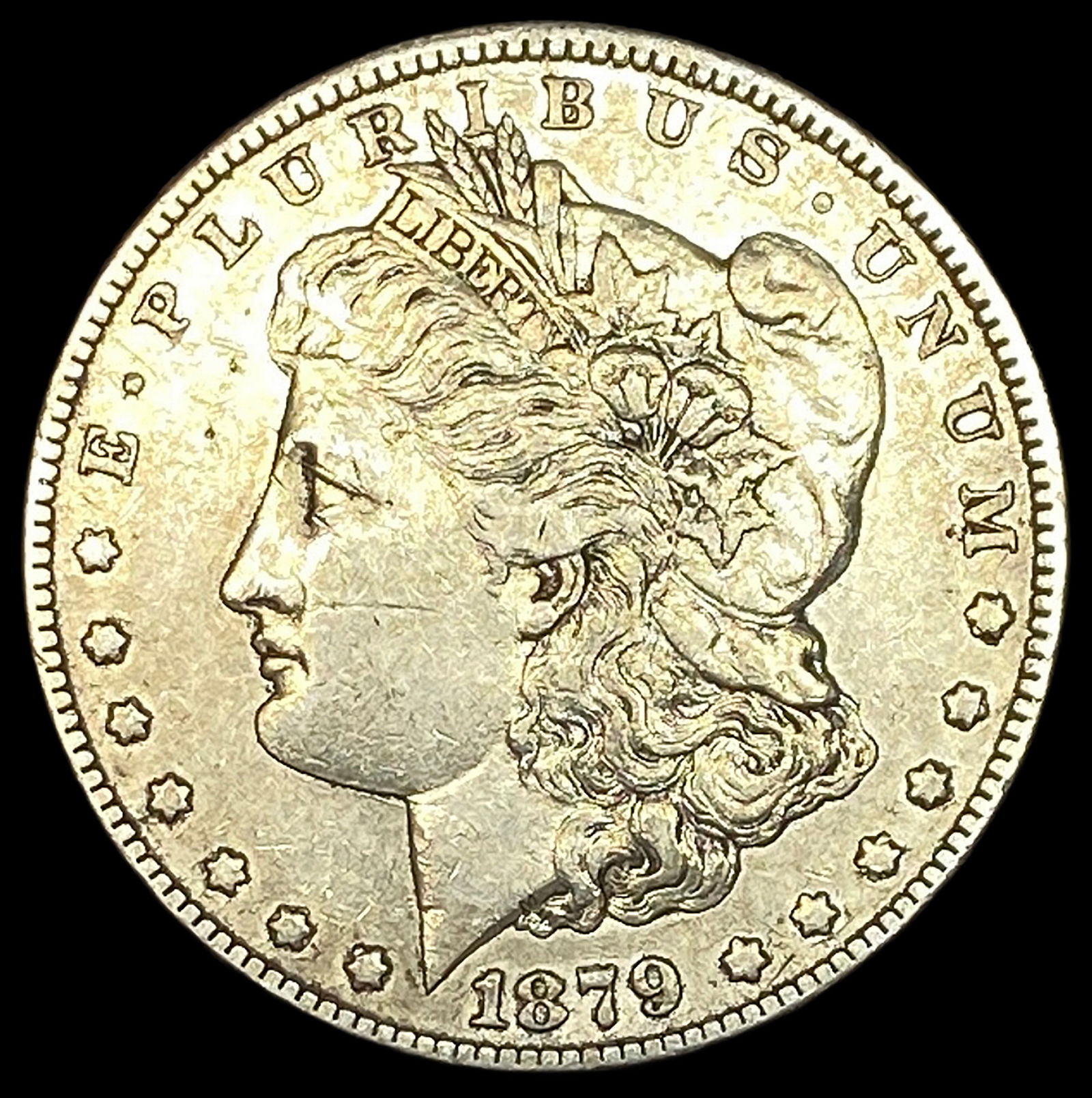 1879-S Rev 78 Silver Morgan Dollar NEARLY UNCIRCULATED (1 of 2)