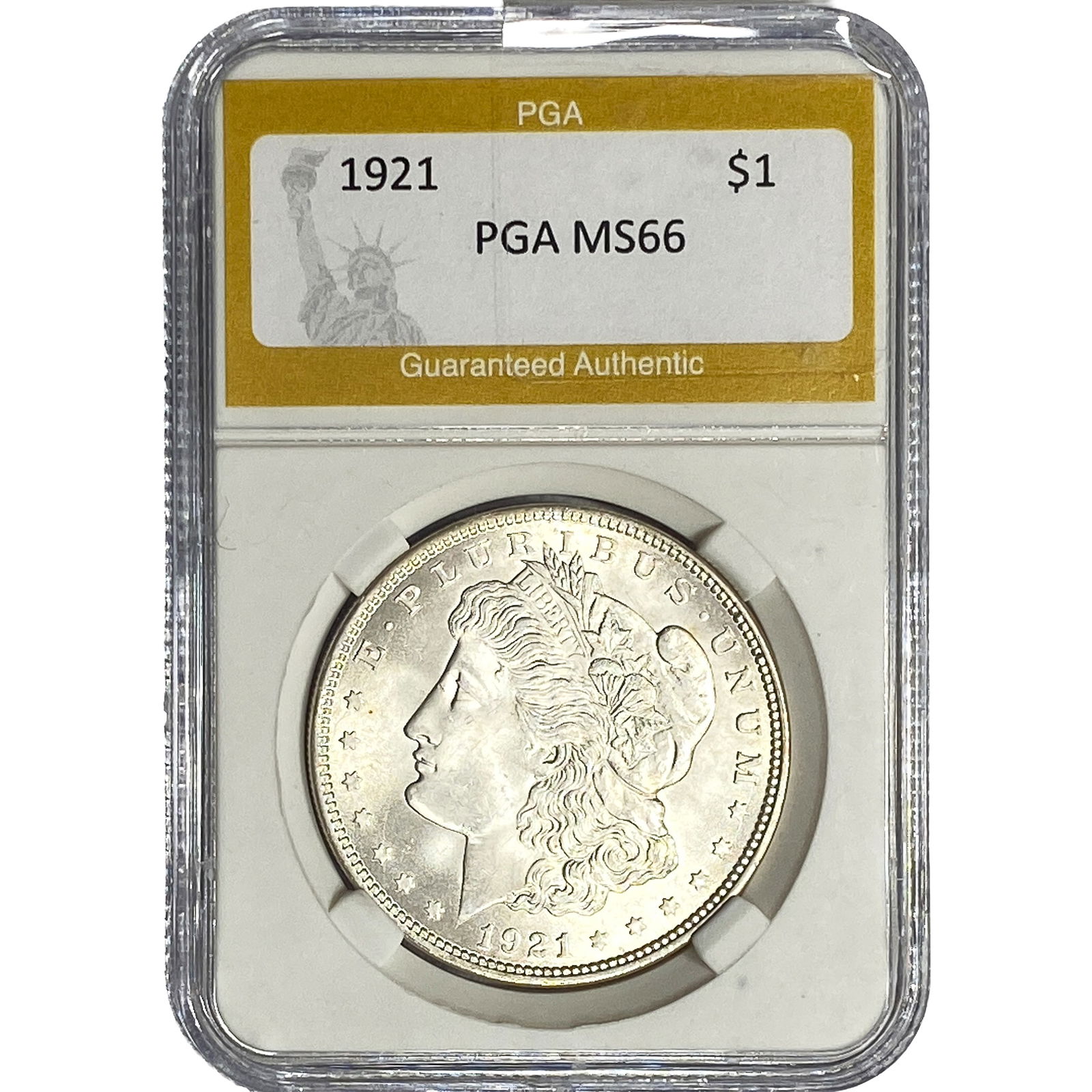 1921 Morgan Silver Dollar PGA MS66 (1 of 2)