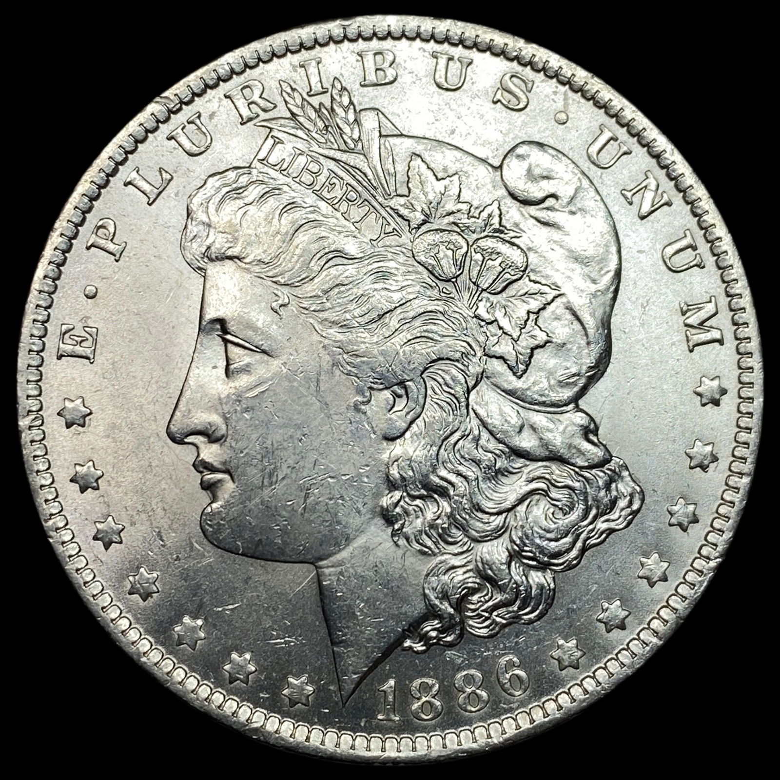 1886-O Silver Morgan Dollar CHOICE BU (1 of 2)