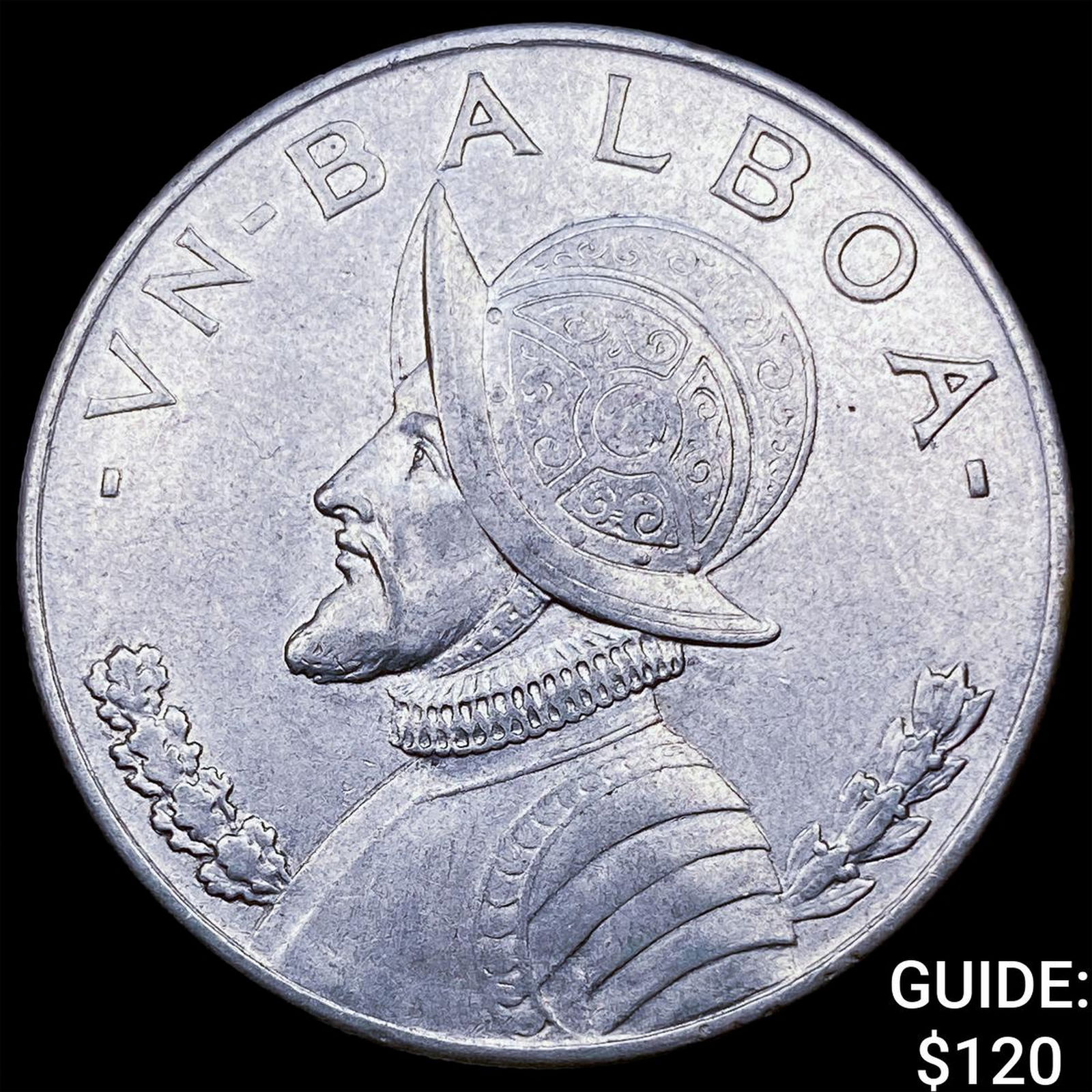 1947 Panama Silver 1 Balboa CLOSELY UNCIRCULATED (1 of 2)