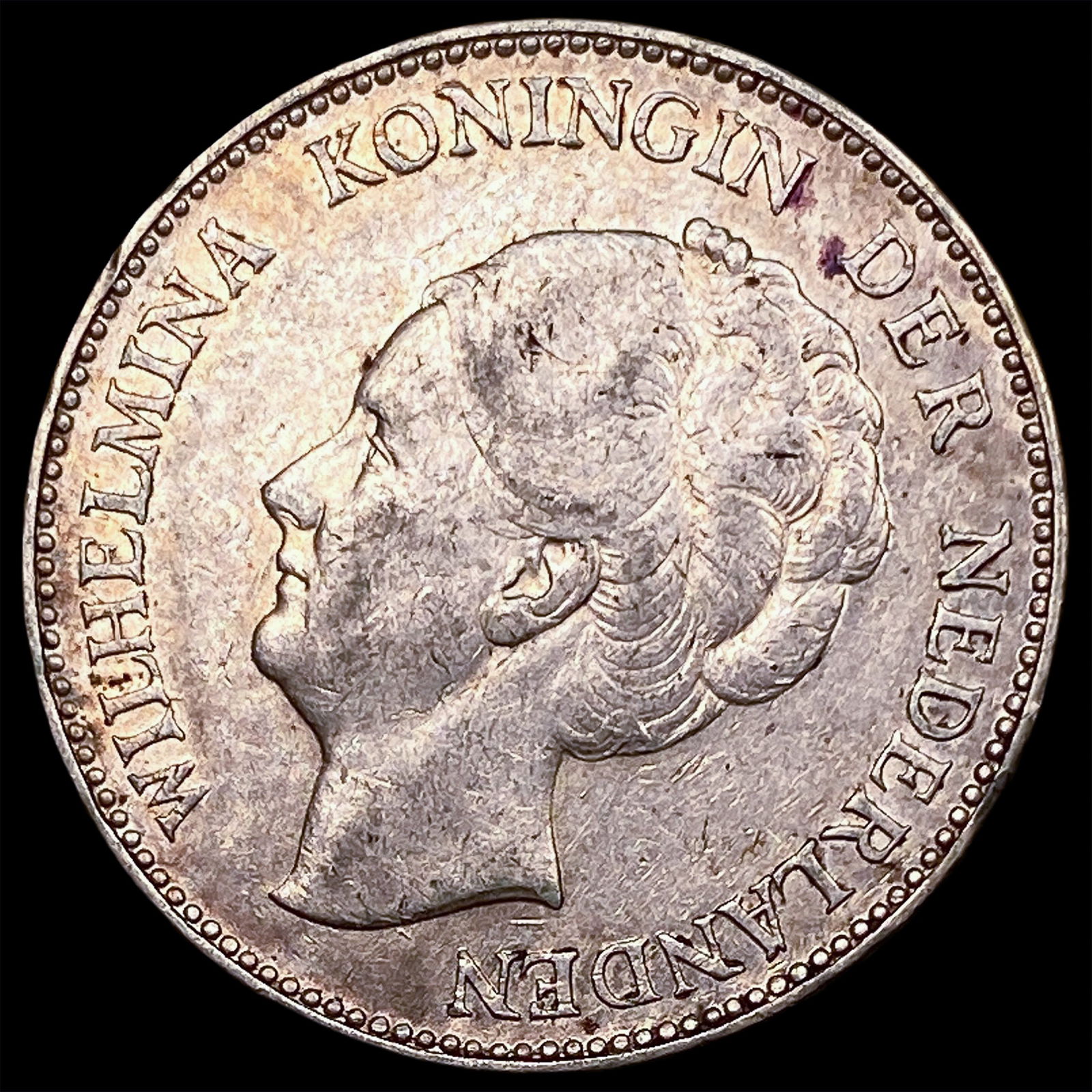 1940 Netherlands Silver 1 Gulden CLOSELY UNCIRCULATED (1 of 2)