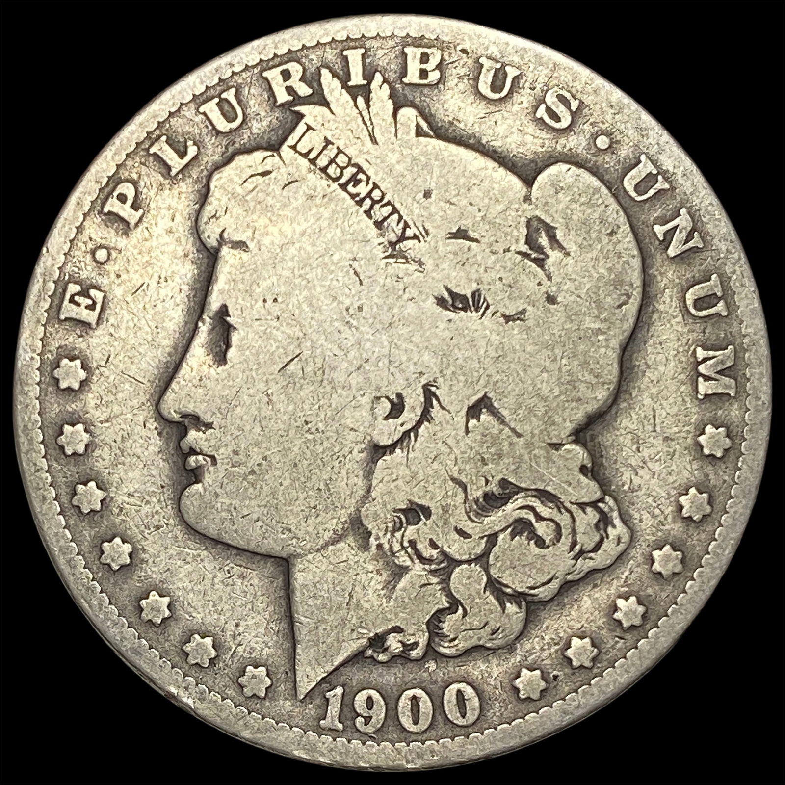 1900-O Morgan Silver Dollar NICELY CIRCULATED (1 of 2)