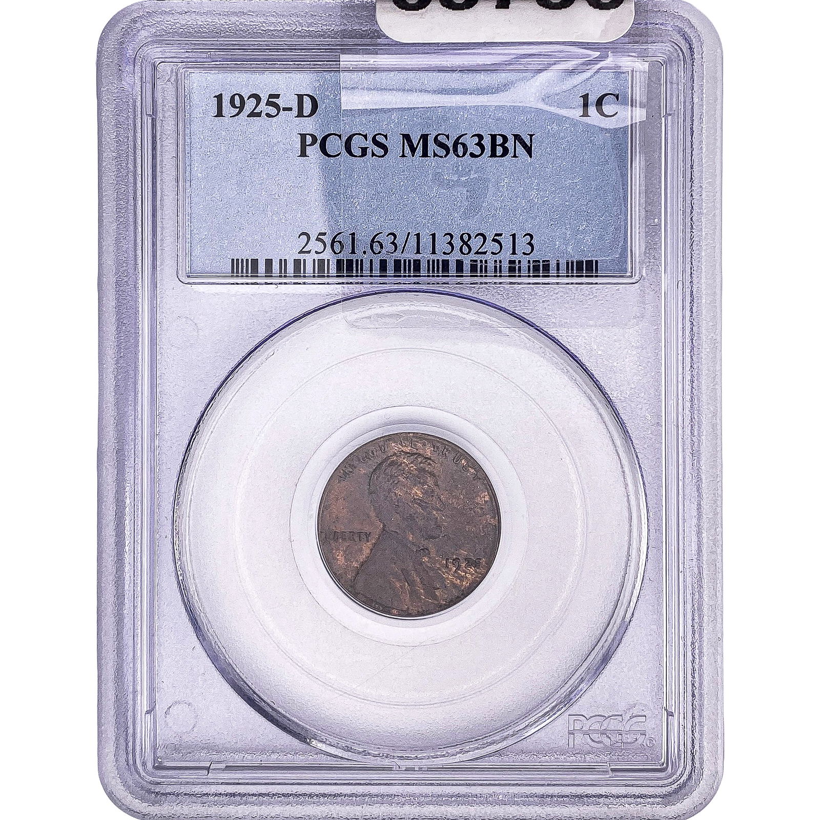 1925-D Wheat Cent PCGS MS63 BN (1 of 2)