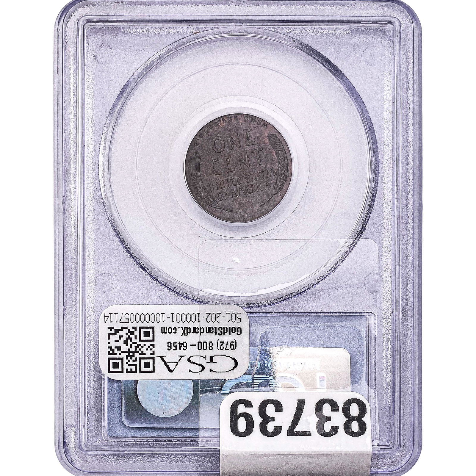 1925-D Wheat Cent PCGS MS63 BN - 2