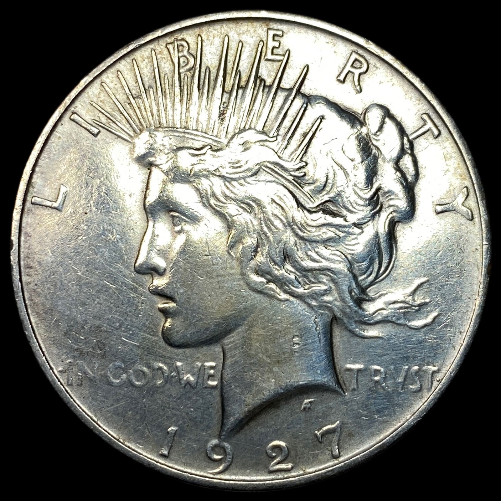 1927-D Peace Silver Dollar HIGH GRADE (1 of 2)
