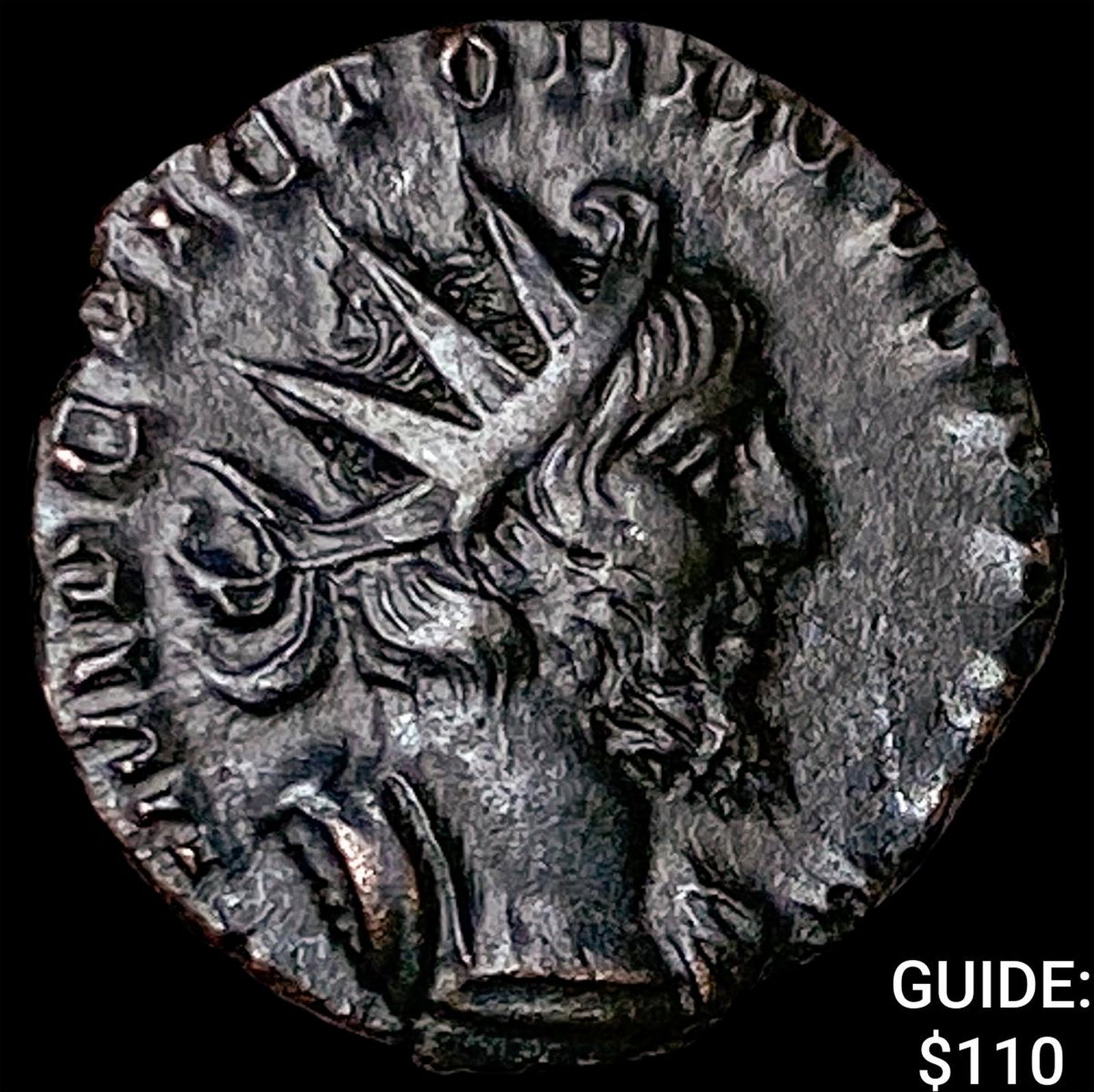 Gallic Empire Victorinus 269-271 AD Bi Antoninianus CHOICE AU: Gallic Empire Victorinus 269-271 AD Bi Antoninianus CHOICE AU