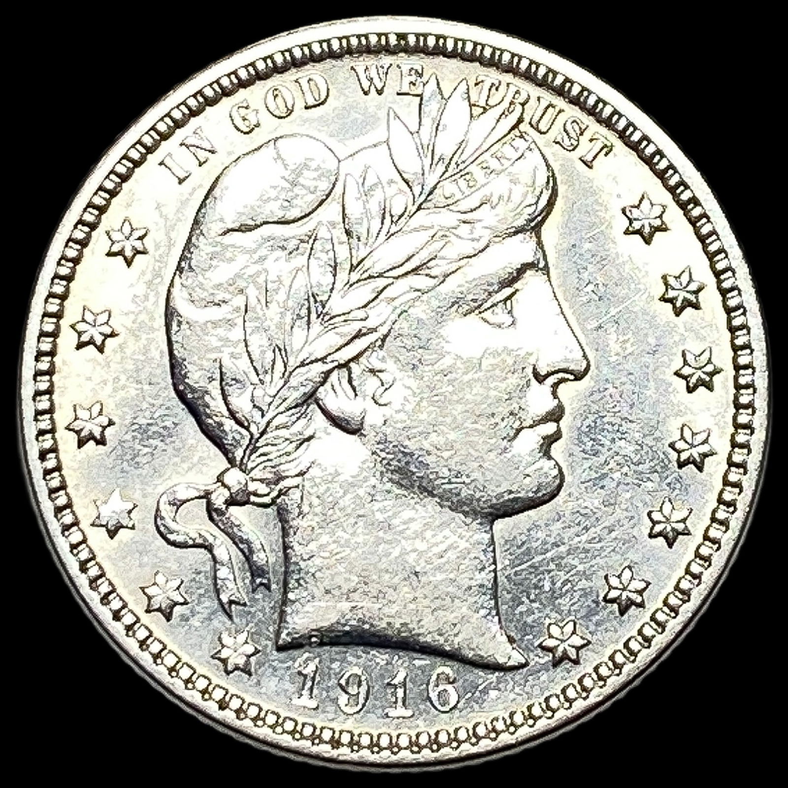 1916-D Silver Barber Quarter UNCIRCULATED: 1916-D Silver Barber Quarter UNCIRCULATED