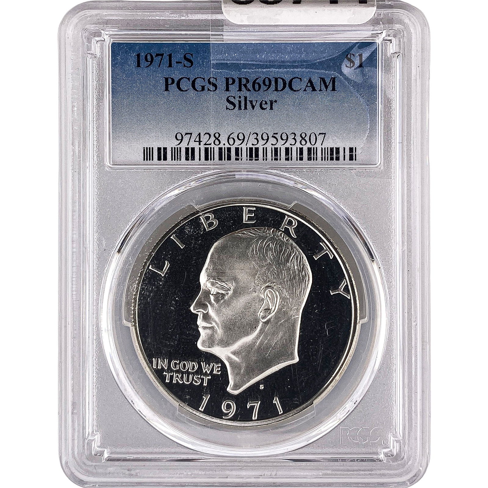 1971-S Eisenhower Dollar PCGS PR69 DCAM (1 of 2)
