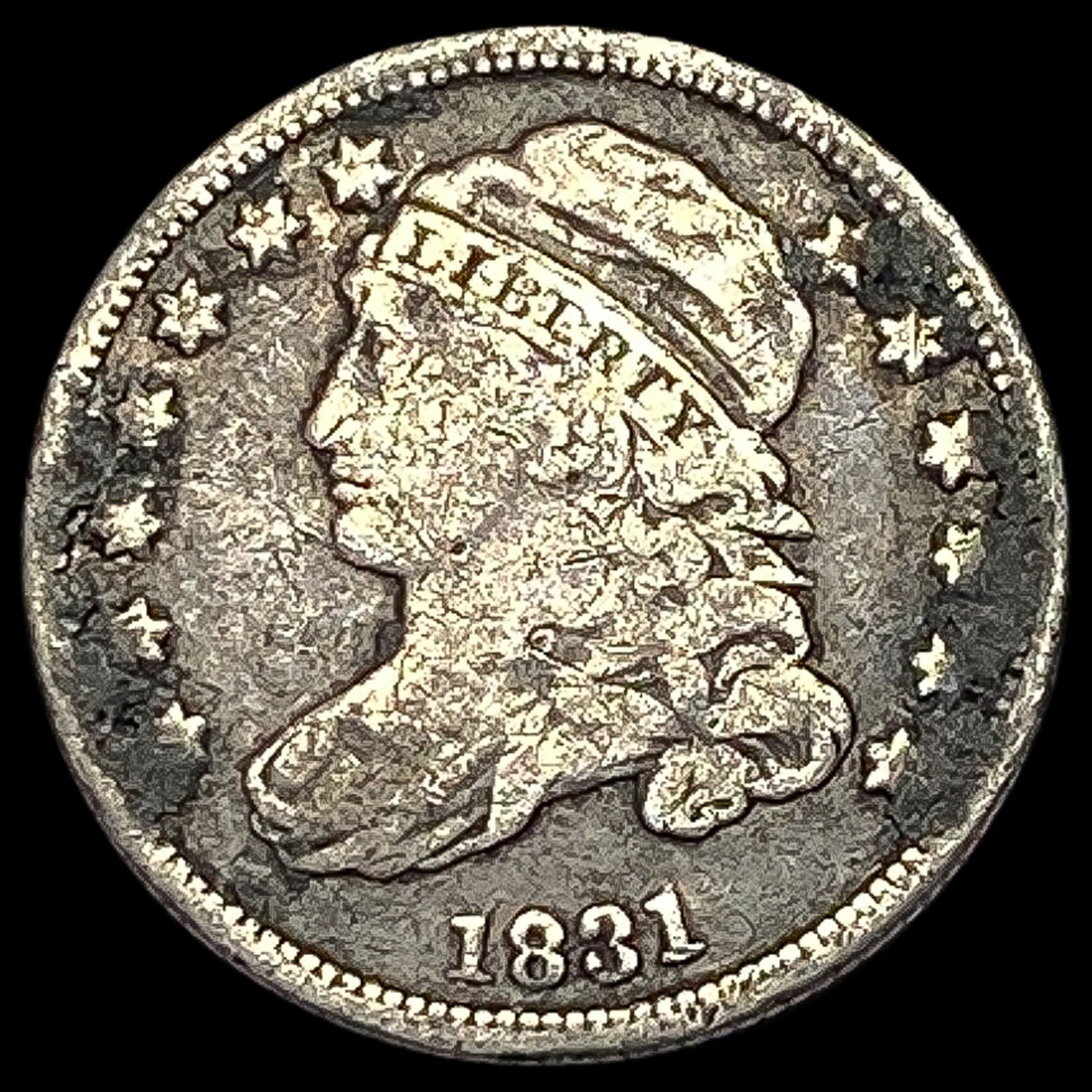 1831 Capped Bust Dime LIGHTLY CIRCULATED (1 of 2)