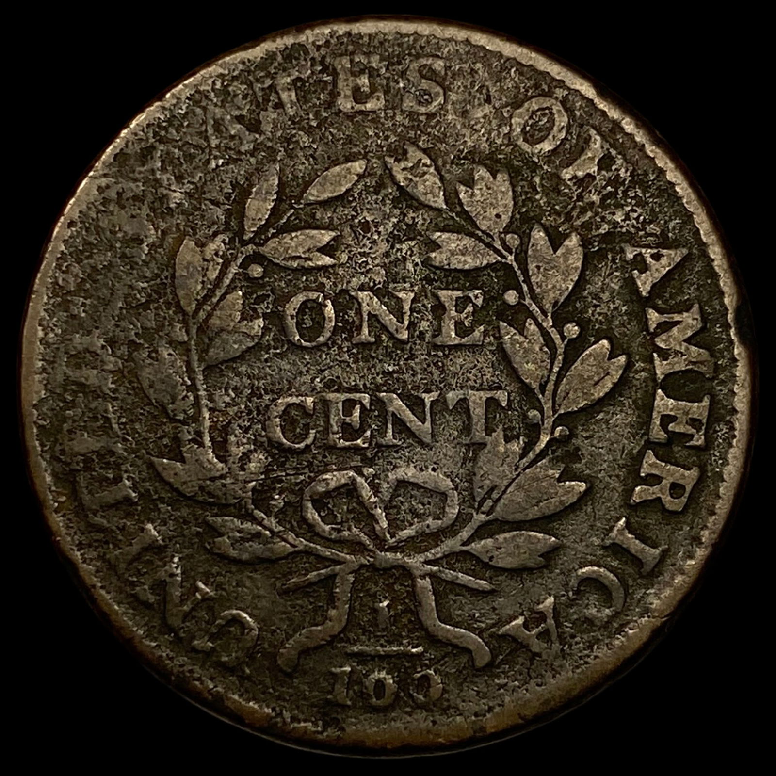 1800 Draped Bust Large Cent HIGH GRADE - 2