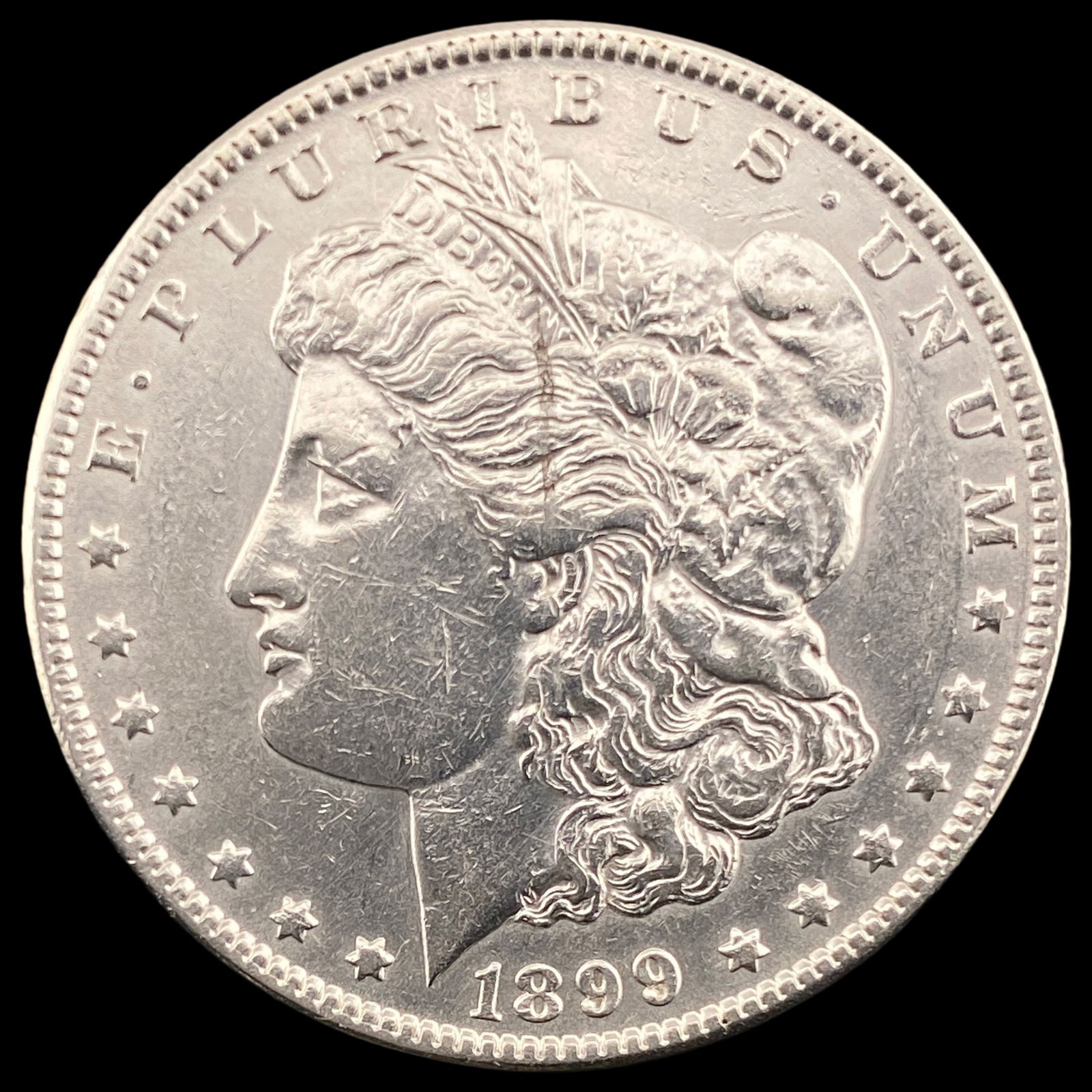 1899-O Micro O Silver Morgan Dollar CLOSELY UNCIRCULATED (1 of 2)